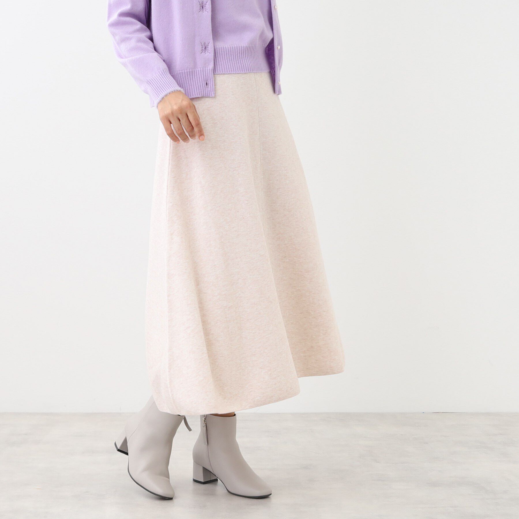 Reflect「【WEB限定カラーあり／洗える／セットアップ可】ジャカードニットスカート」|スカート|