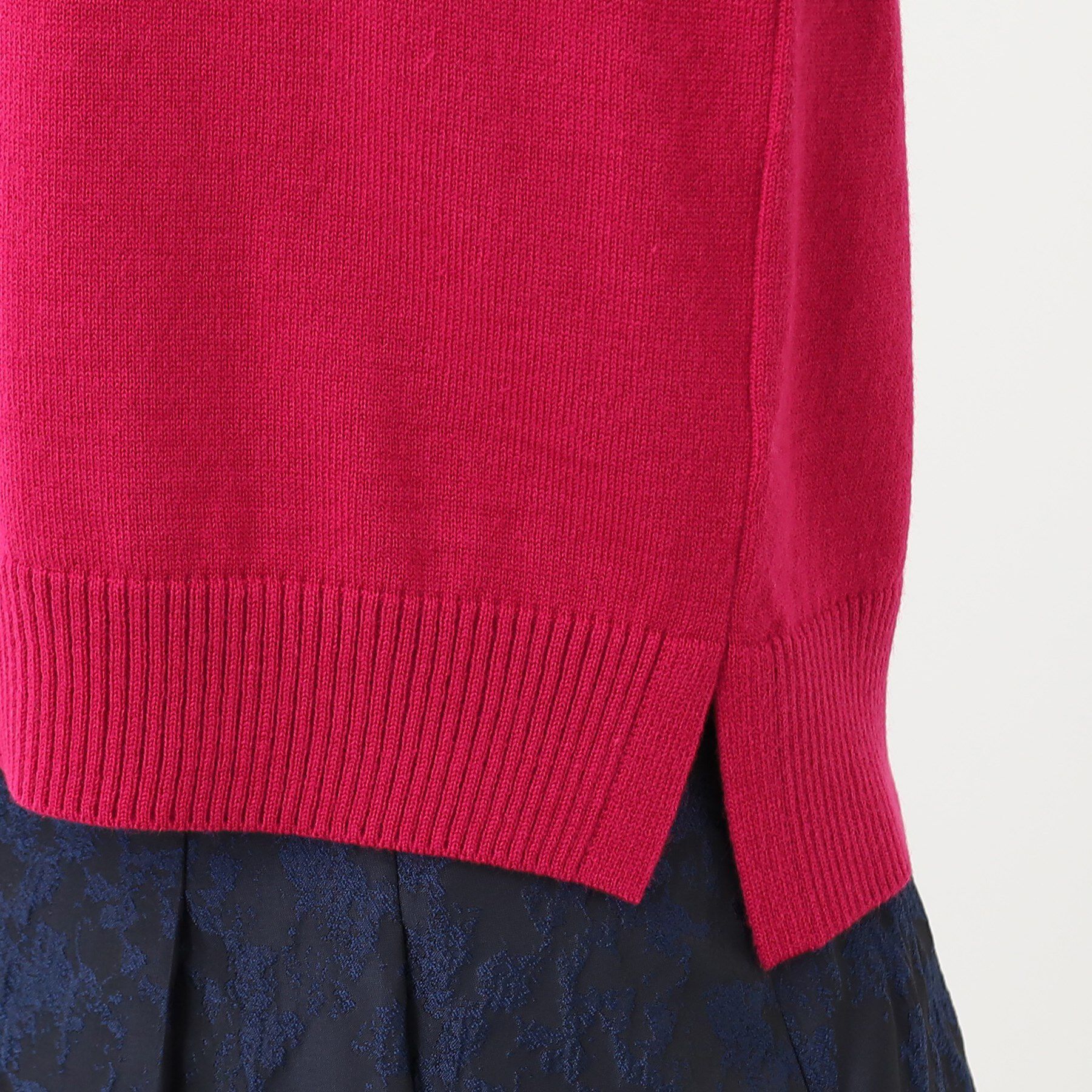 Reflect「【手洗い可】華やかオフタートルニット」|ニット・セーター|