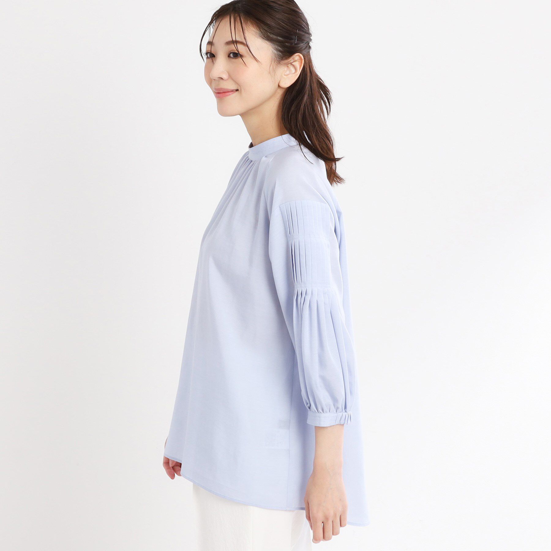 Reflect「【洗える】オフボディシャツブラウス」|シャツ・ブラウス|