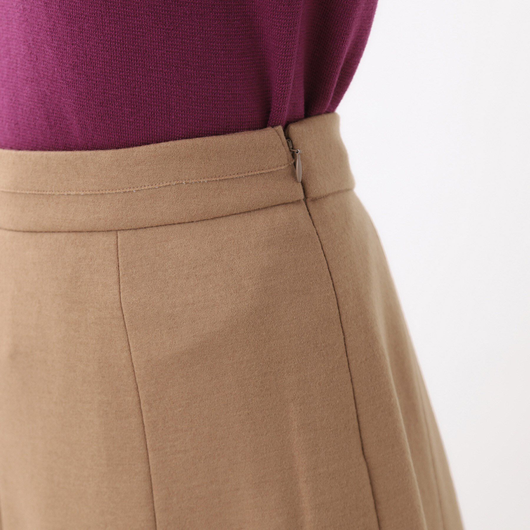 Reflect「【選べる5色◎】フレアフリュイドスカート」|スカート|