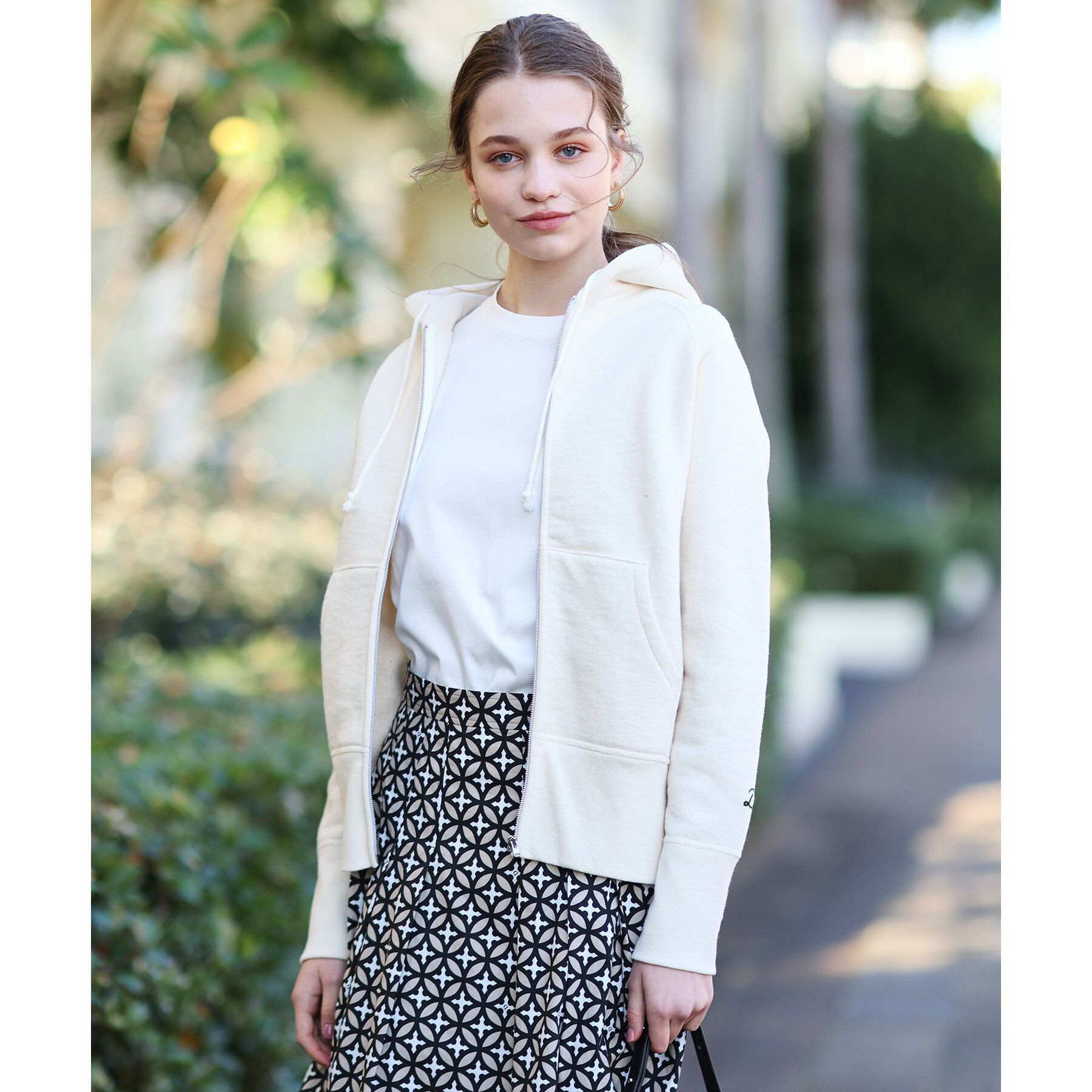 DRESSTERIOR「デキシー吊裏毛ジップアップパーカ」|パーカー|