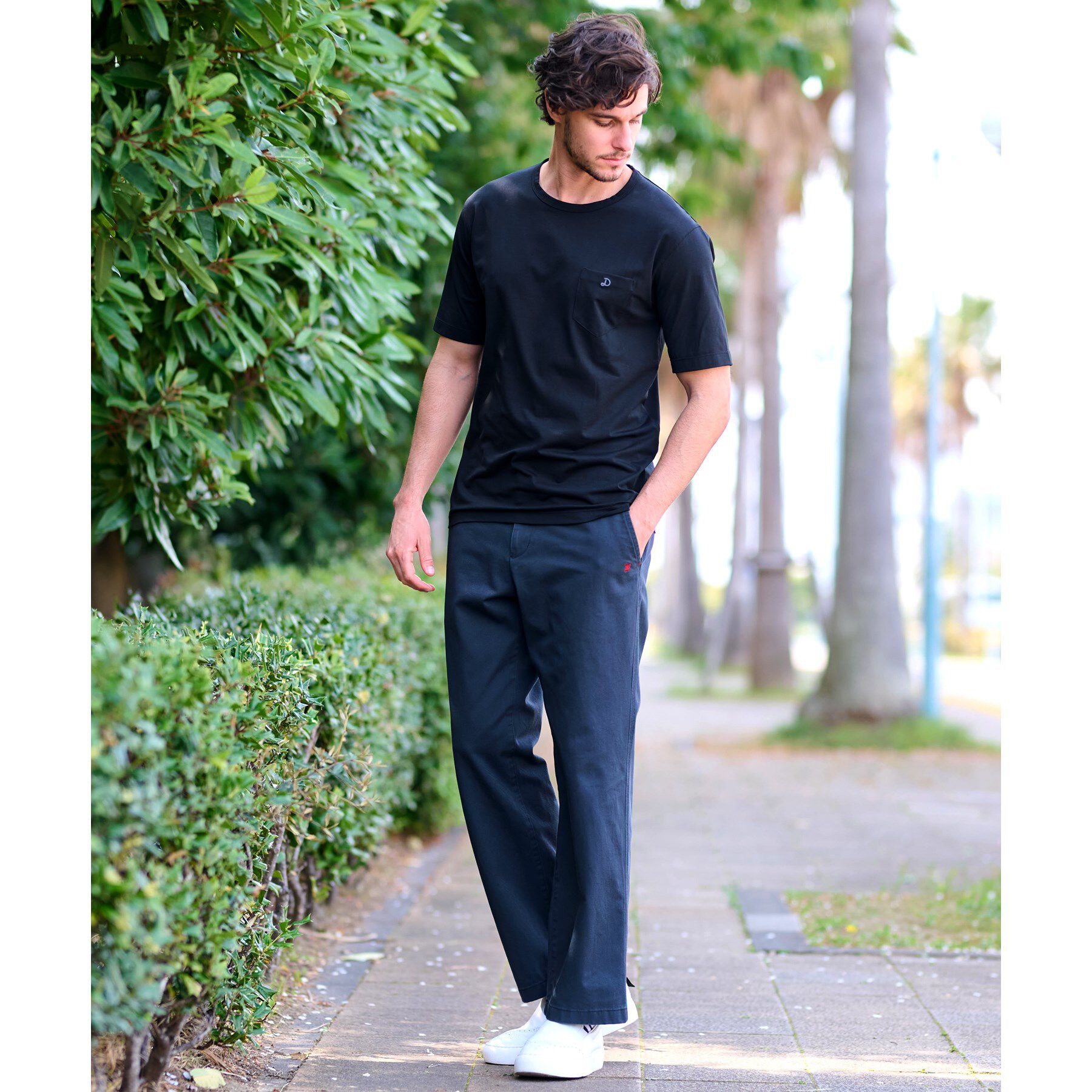 DRESSTERIOR「ソフトタッチ インナーTシャツ」|Tシャツ・カットソー|