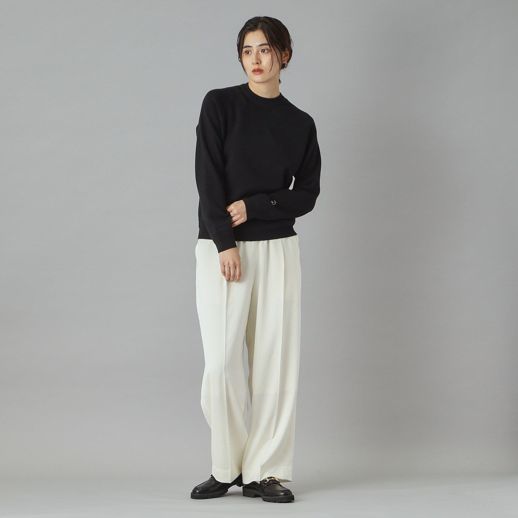 DRESSTERIOR「【洗える/ウエストゴム】サテンイージーパンツ」|その他|