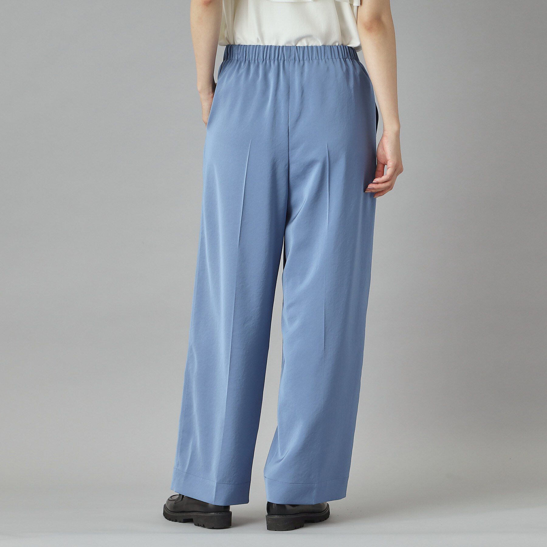 DRESSTERIOR「【洗える/ウエストゴム】サテンイージーパンツ」|その他|