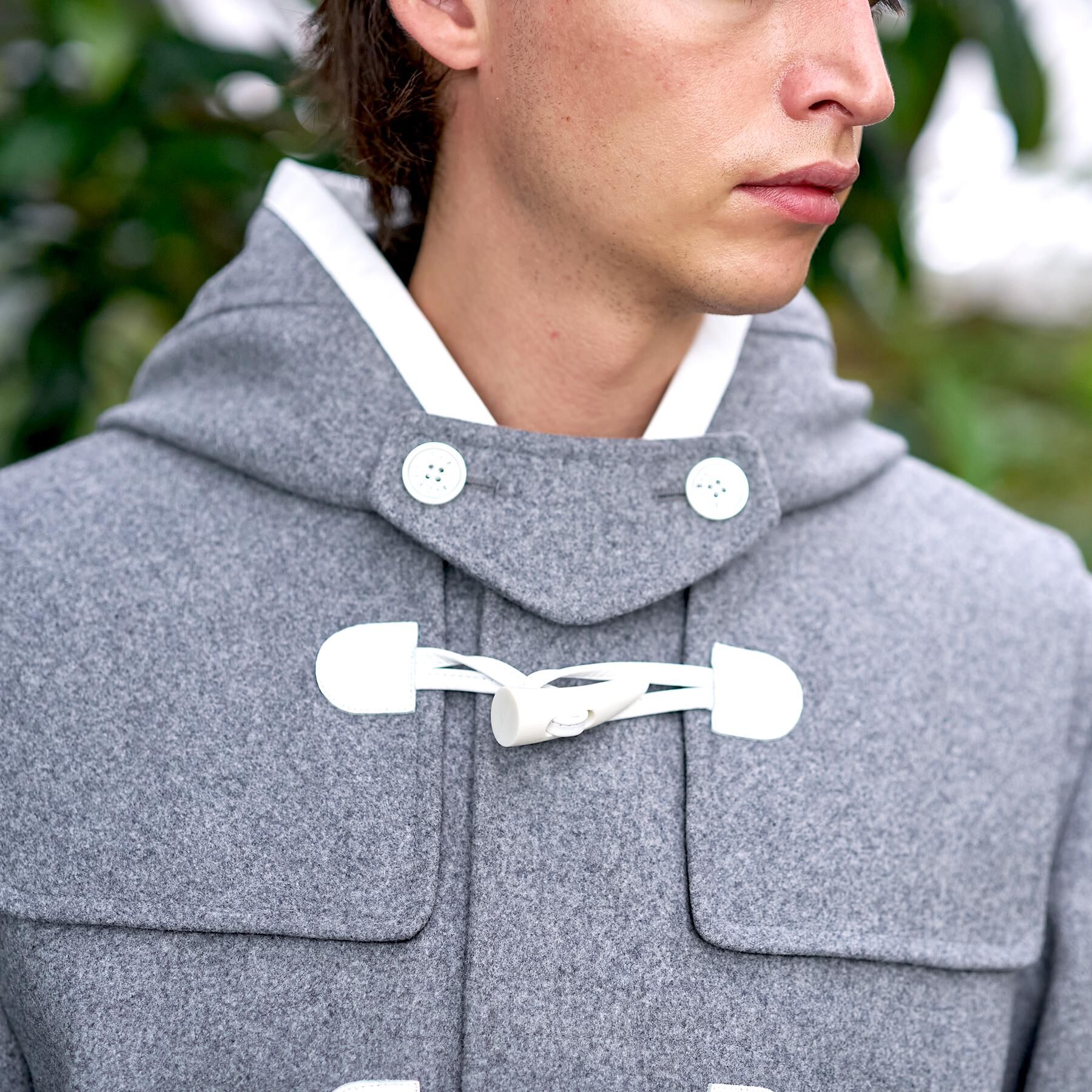 DRESSTERIOR「【Safari12月号掲載】グレー メルトンダッフルジャケット」|ダッフルコート|