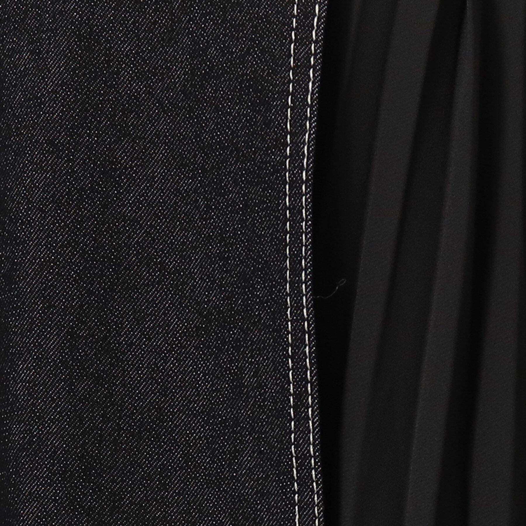 grove「グローブ人気のスカート！デニムサイドプリーツスカート」|スカート|