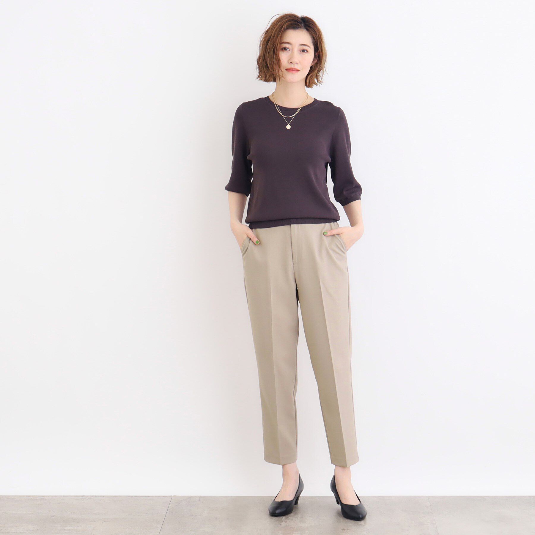 grove「2WAYストレッチテーパードパンツ」|その他|