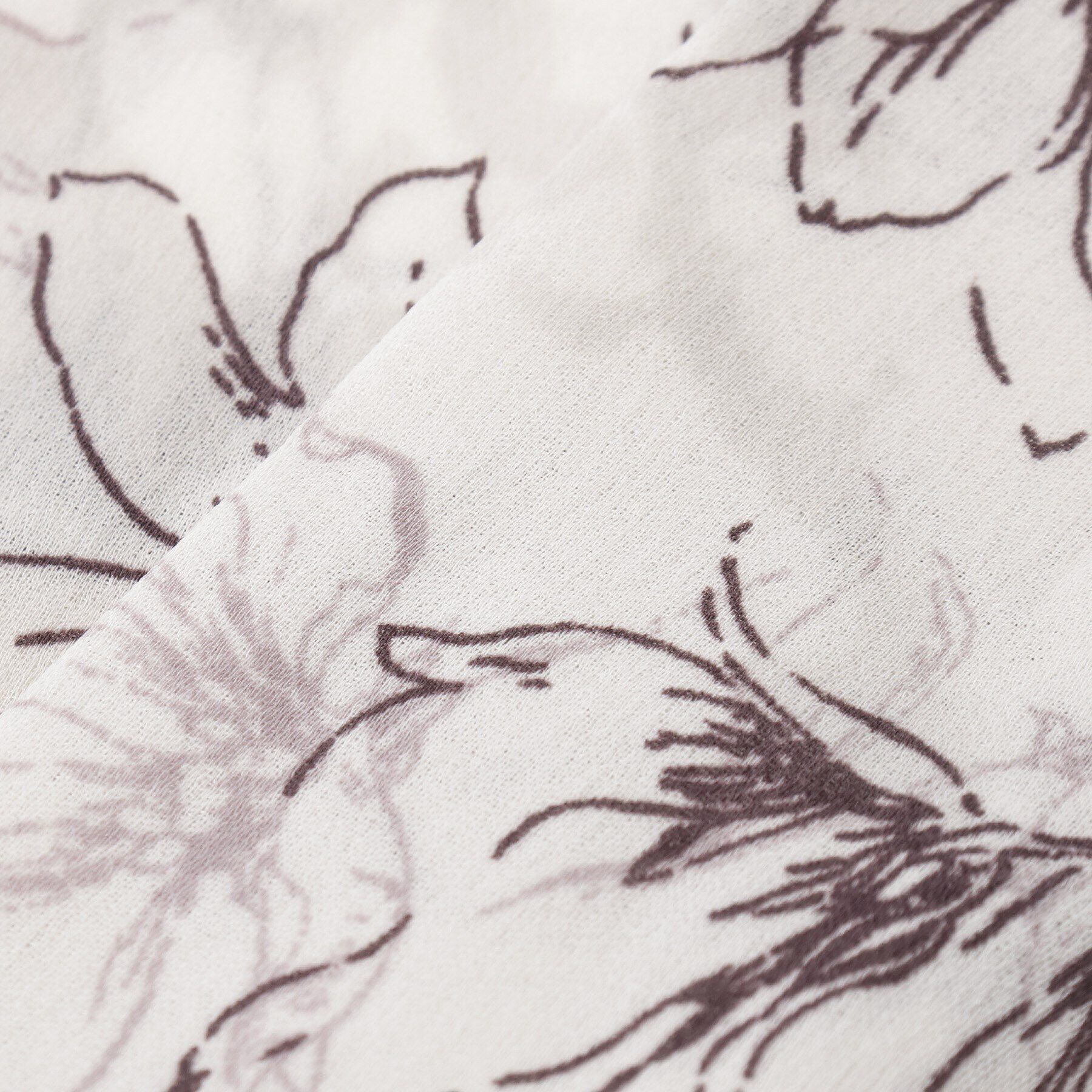 grove「線花柄ナロースカーフ」|バンダナ・スカーフ|