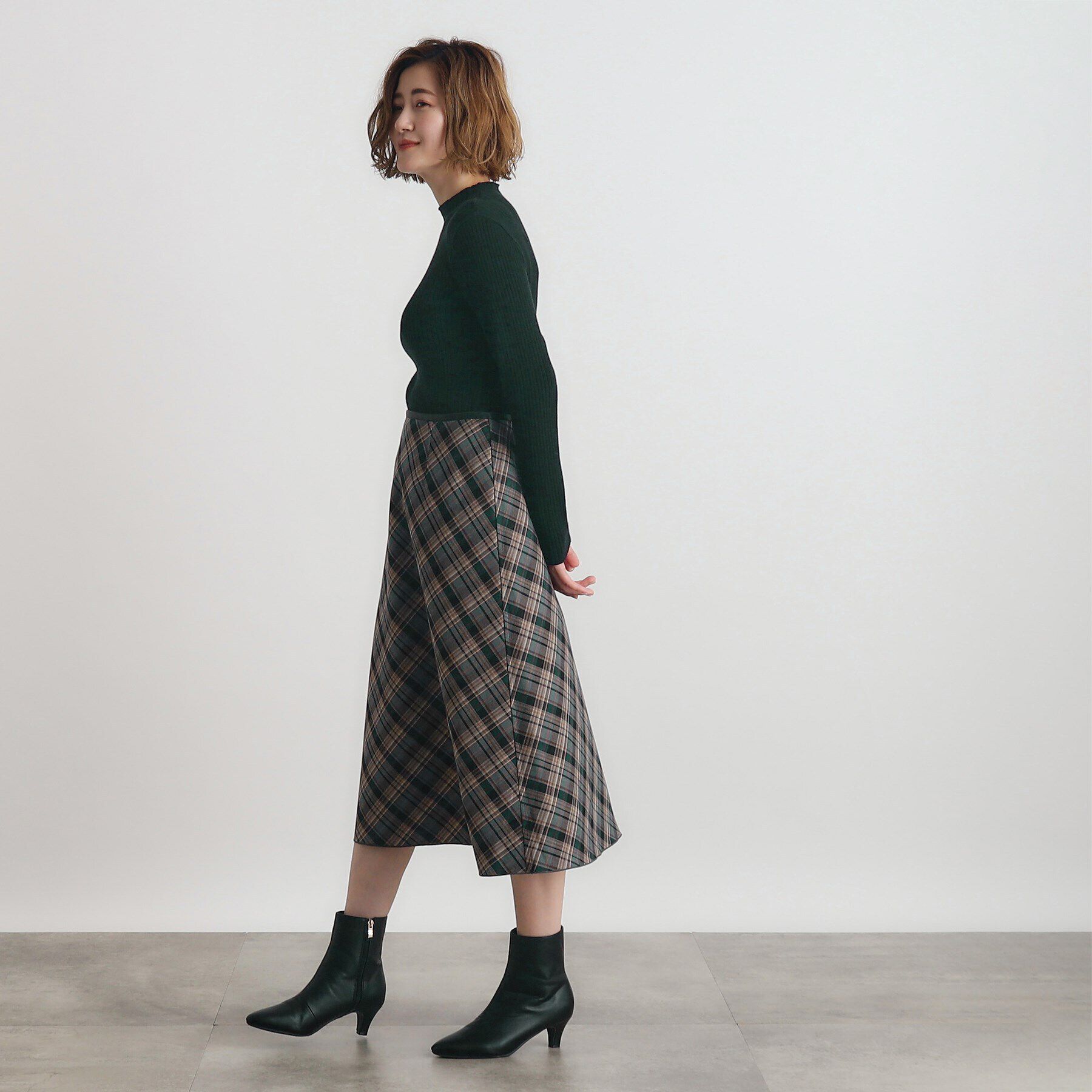 grove「リバーシブルフレアスカート」|スカート|