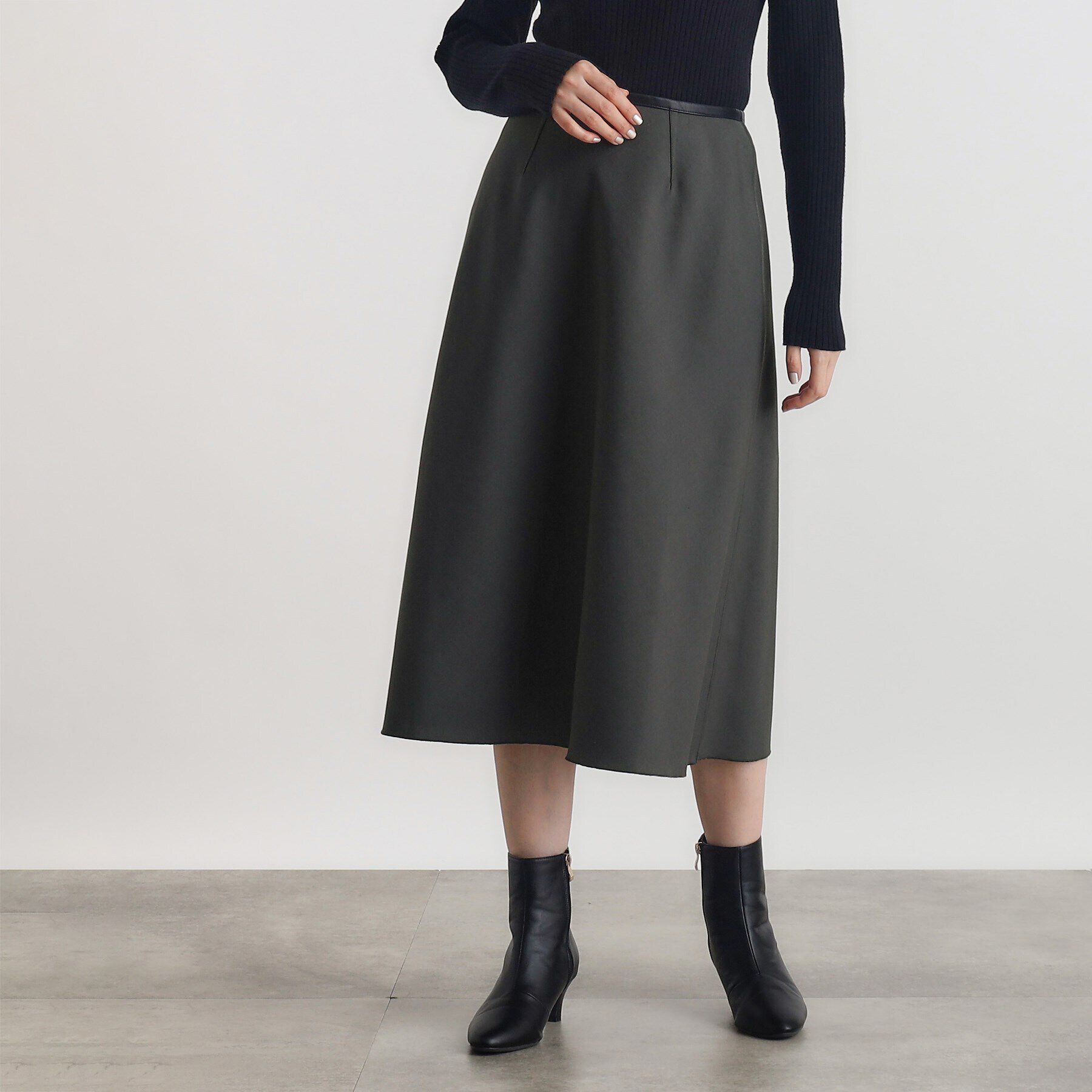 grove「リバーシブルフレアスカート」|スカート|