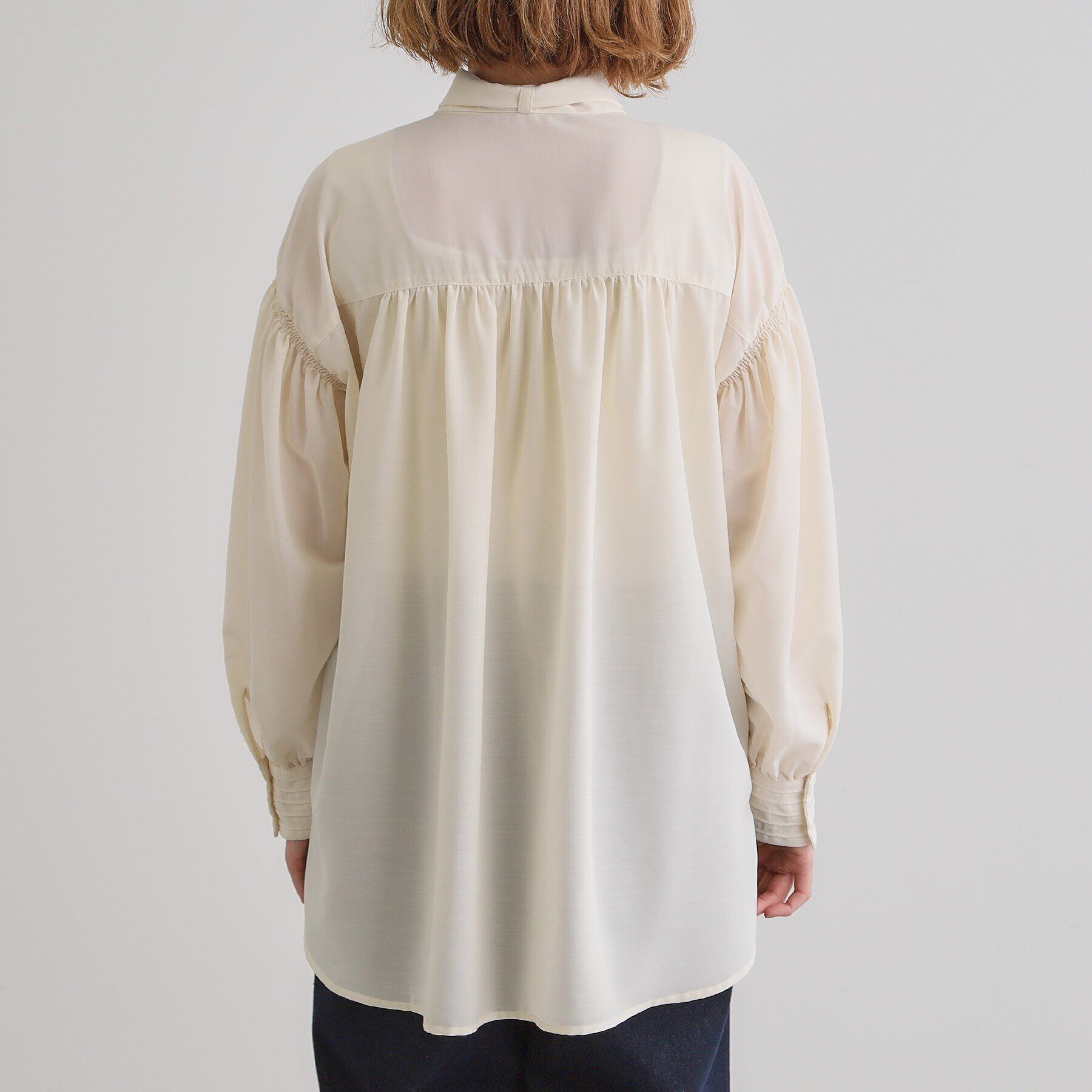 grove「2WAYシアーボウタイブラウス」|シャツ・ブラウス|