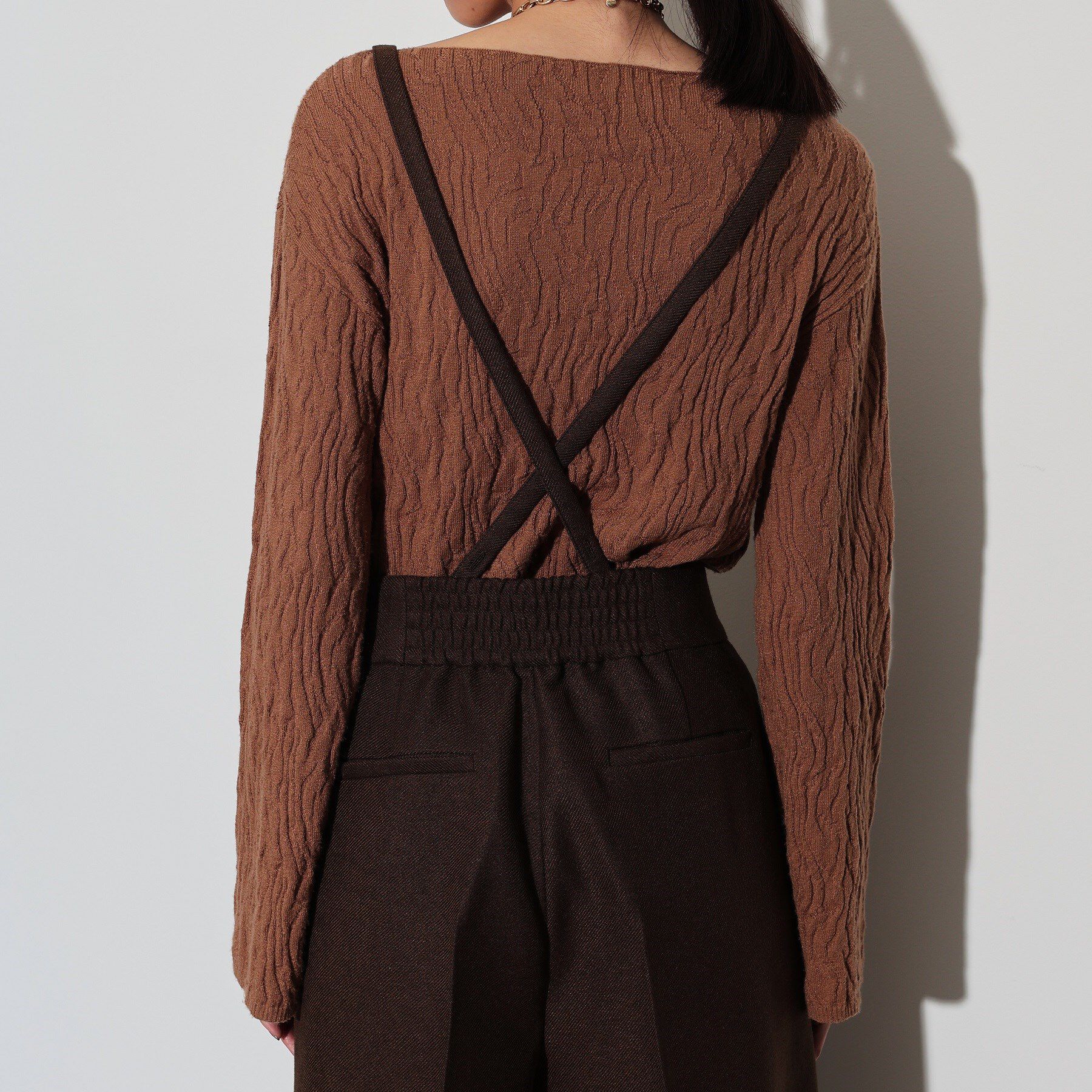 GALLEST「サスペンダー付きツイルワイドパンツ」|その他|