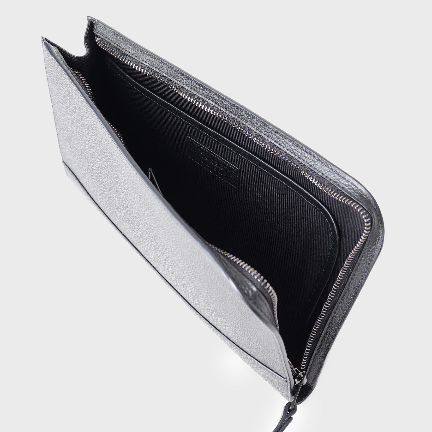 TAKEO KIKUCHI「【冠婚葬祭】ブラックレザー クラッチバッグ」|クラッチバッグ|