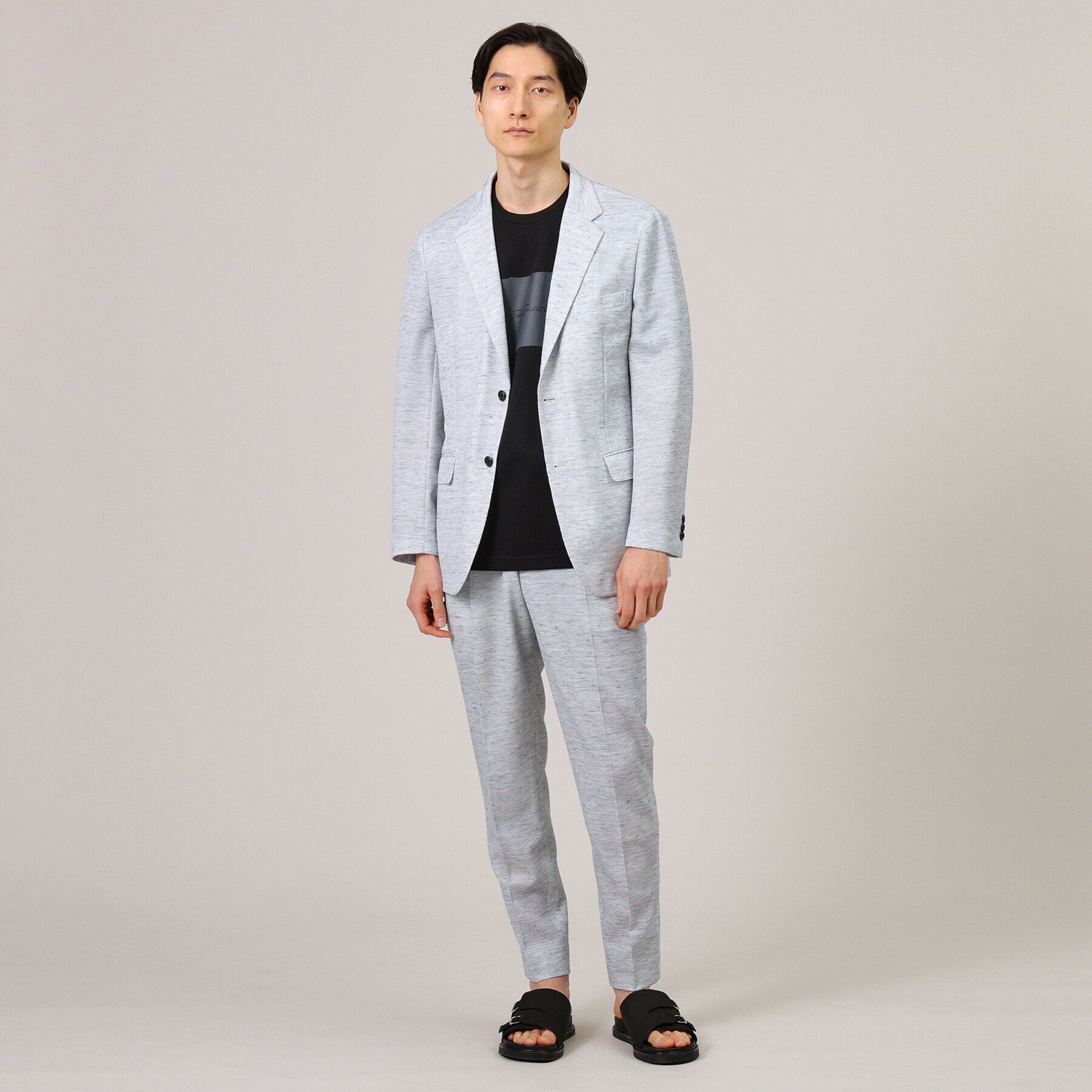 TAKEO KIKUCHI「【尾州織】リネンブレンド メッシュパンツ」|その他|