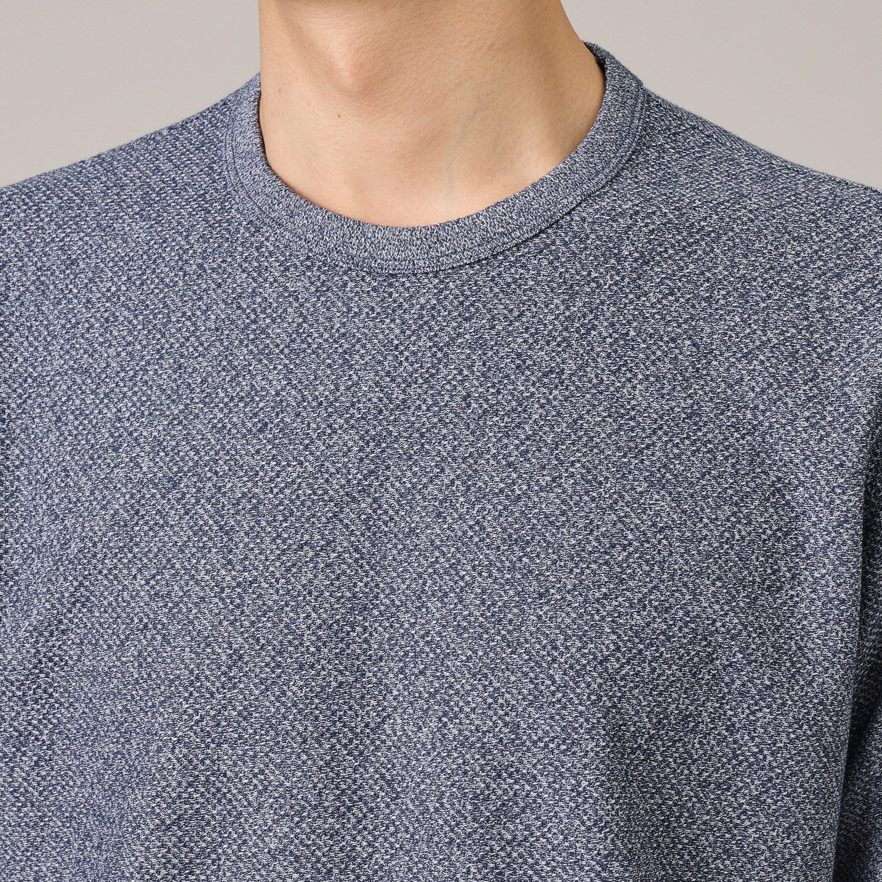 TAKEO KIKUCHI「【尾州織/Made in JAPAN】メランジ Tシャツ」|Tシャツ・カットソー|