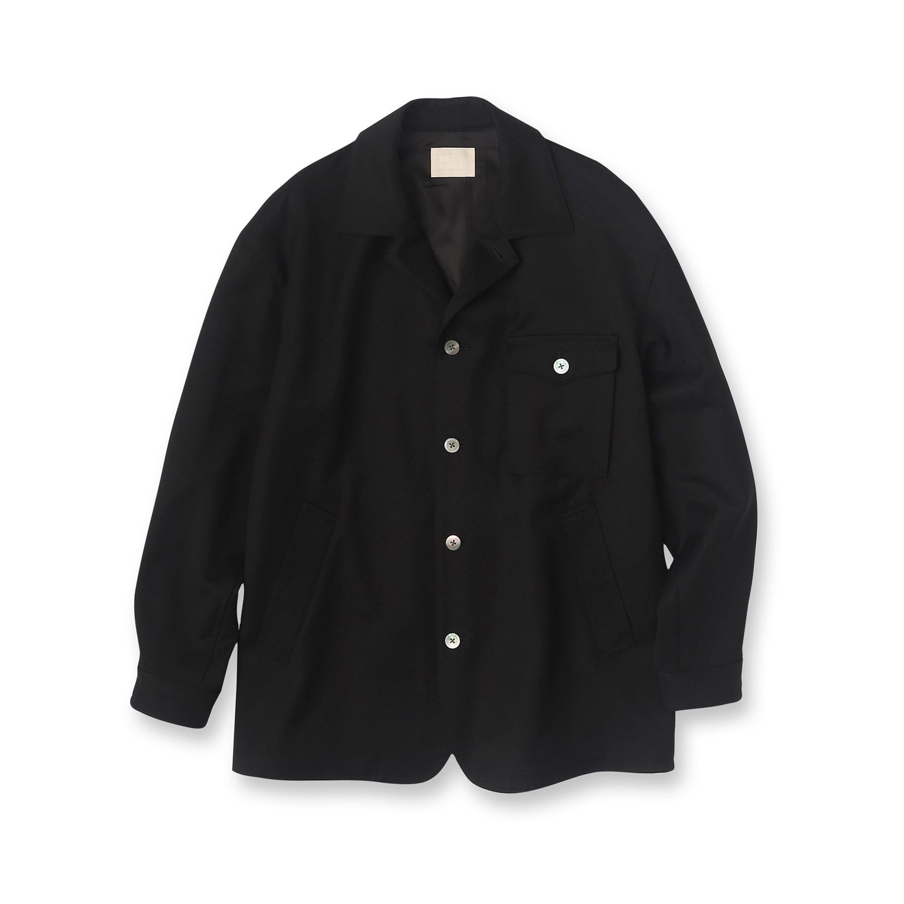 TAKEO KIKUCHI「【THE FLAGSHIP】ソフトギャバディン 羽織シャツ」|シャツ・ブラウス|