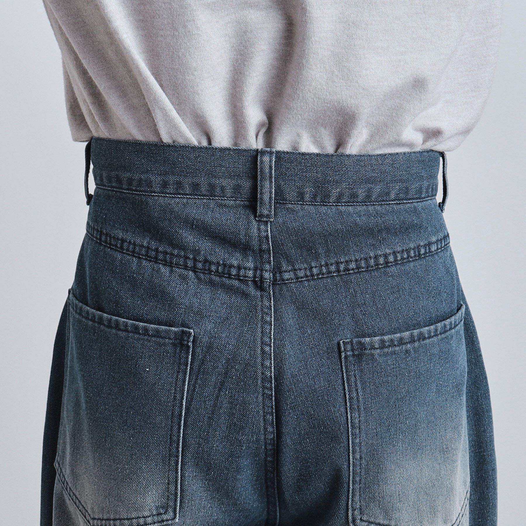 tk.TAKEO KIKUCHI「スーパーワイドバギーデニムパンツ」|デニム|