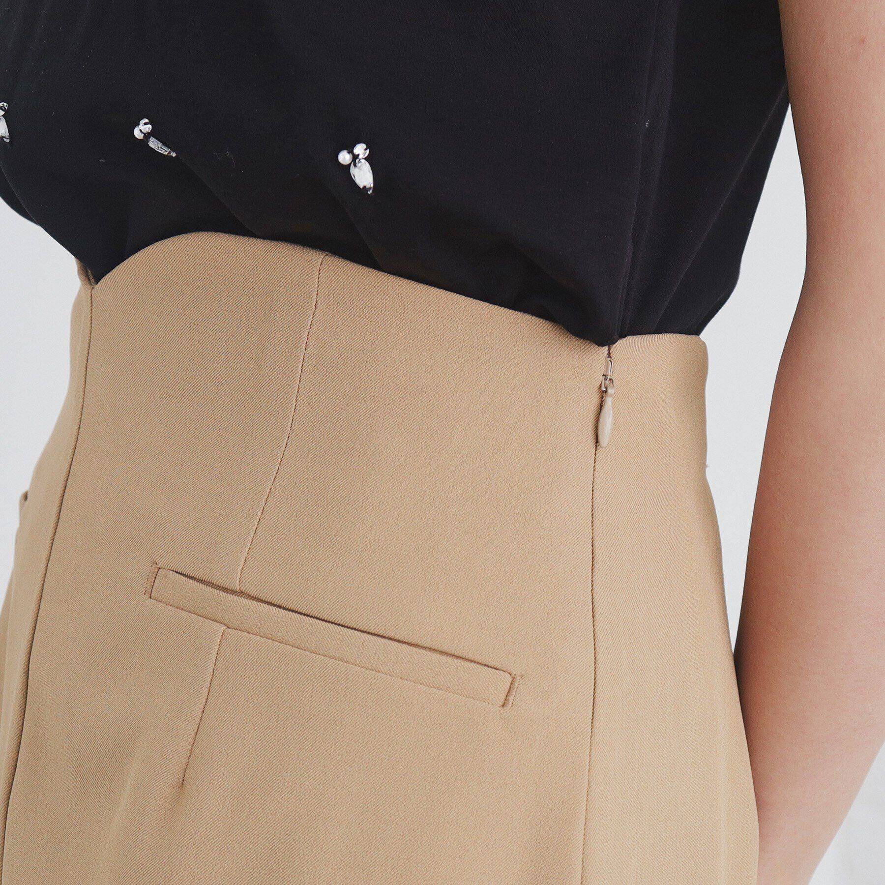 index「ストレッチハートウエストタイトスカート【洗濯機洗い可/防シワ】」|スカート|