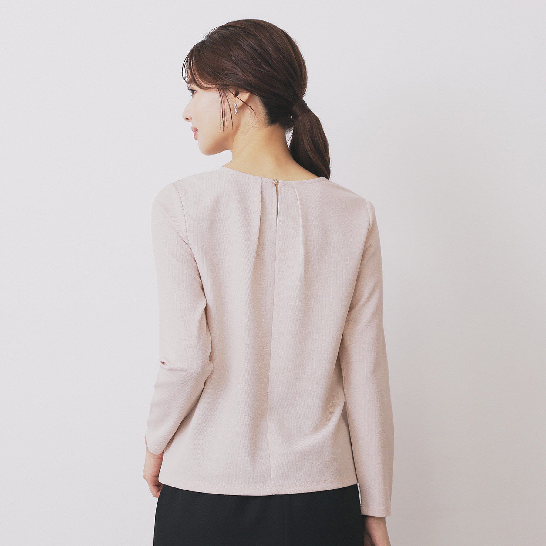 index「フロントタックトップス【洗濯機洗い可/UVケア】」|Tシャツ・カットソー|