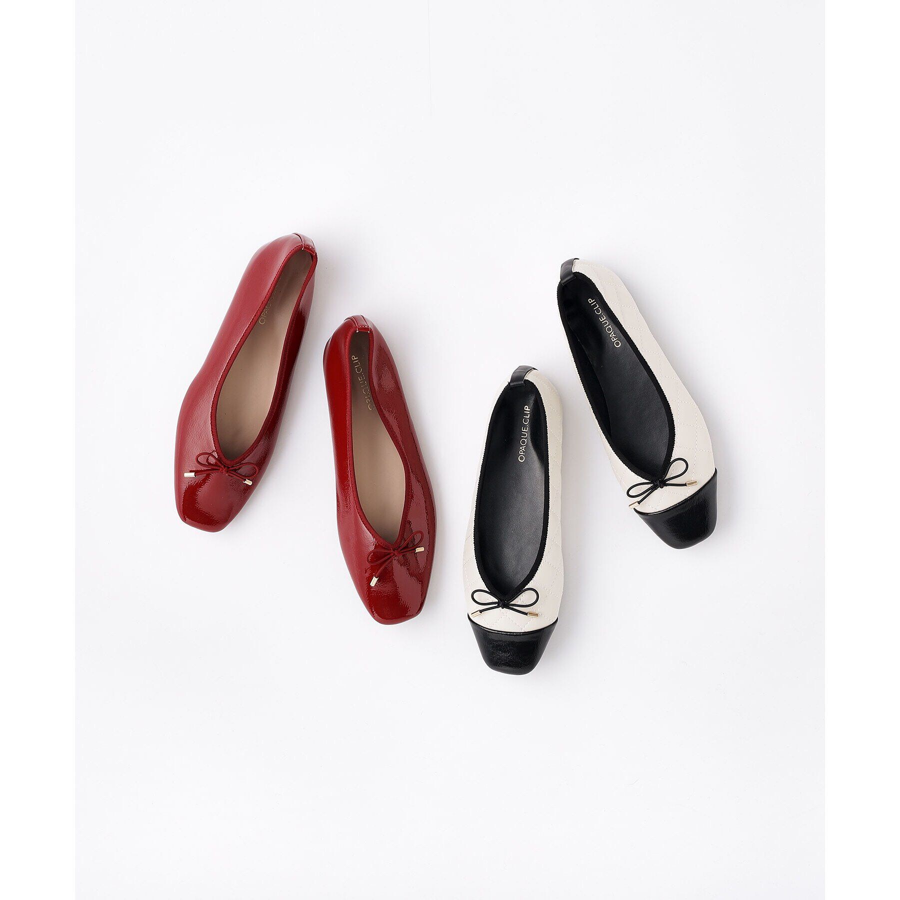 OPAQUE.CLIP「【定番】名品フラットバレエシューズ」|パンプス|