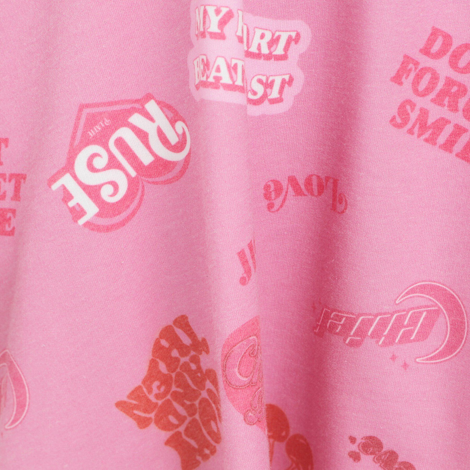 PINK-latte「【るーつくコラボ/ニコラ9月号掲載】総柄プリントフレアスカート」|スカート|