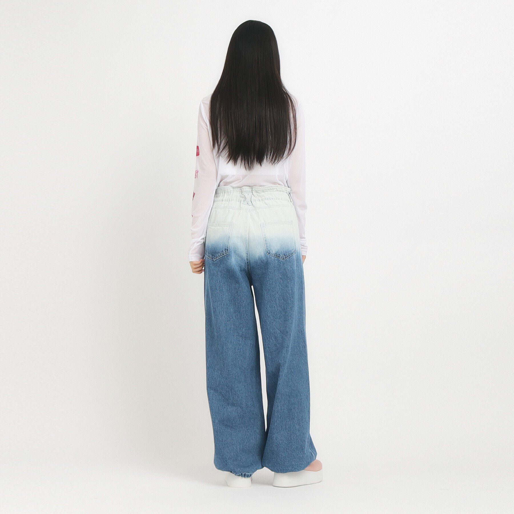 PINK-latte「【るーつくコラボ】グラデーションパンツ」|その他|