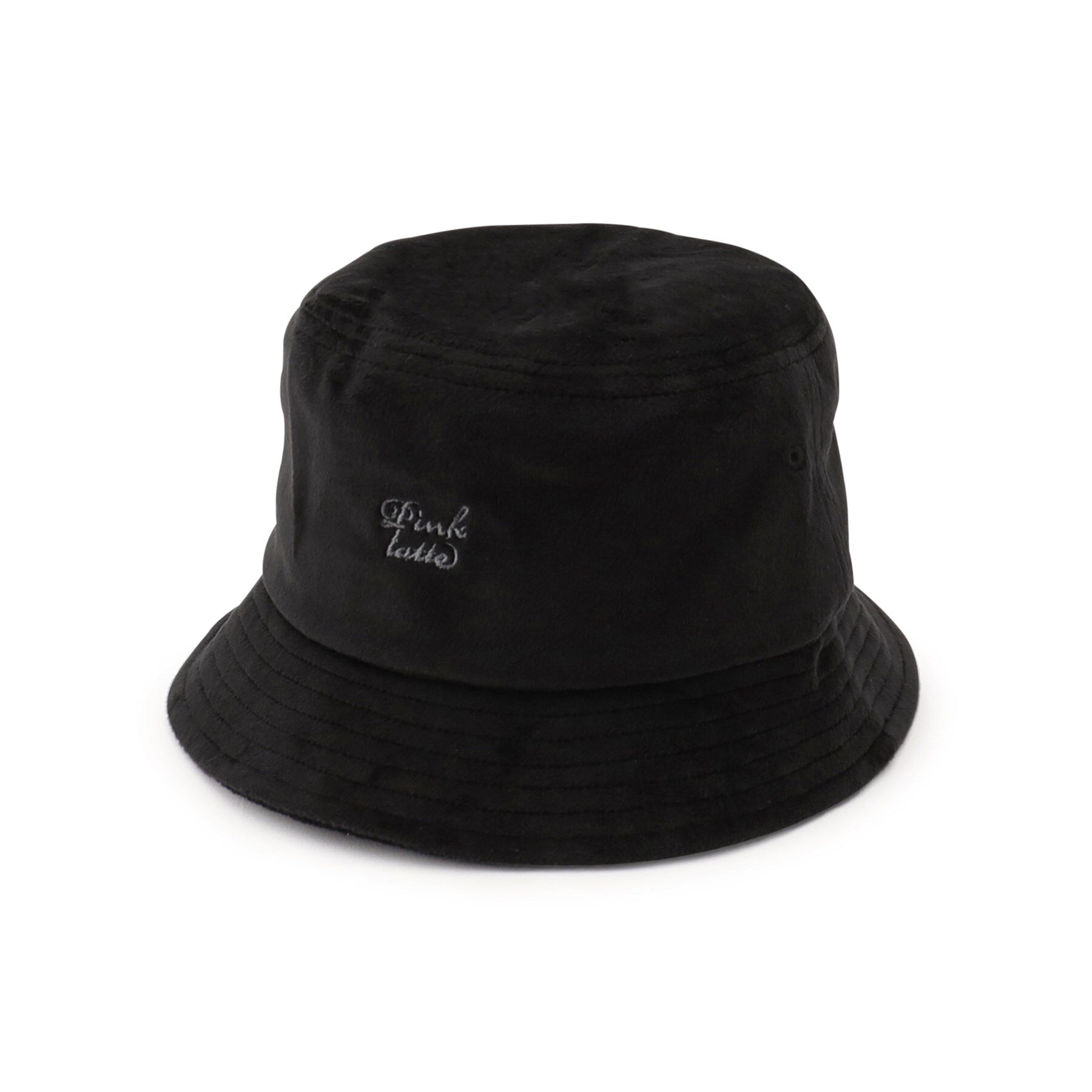 PINK-latte「ショートフェイクファーハット」|ハット|ブラック(019)
