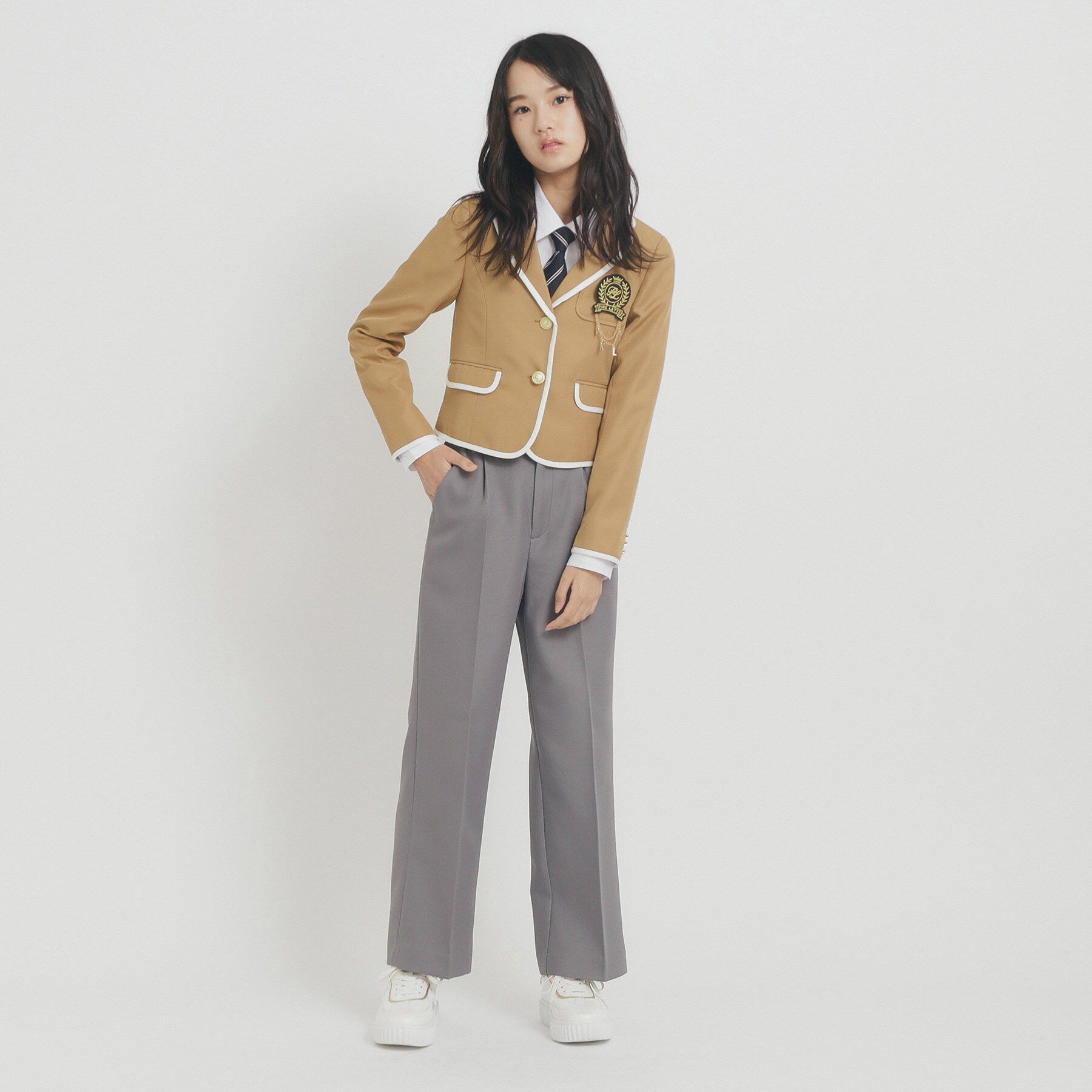 PINK-latte「【オケージョン・フォーマル】パイピング ジャケット」|その他|