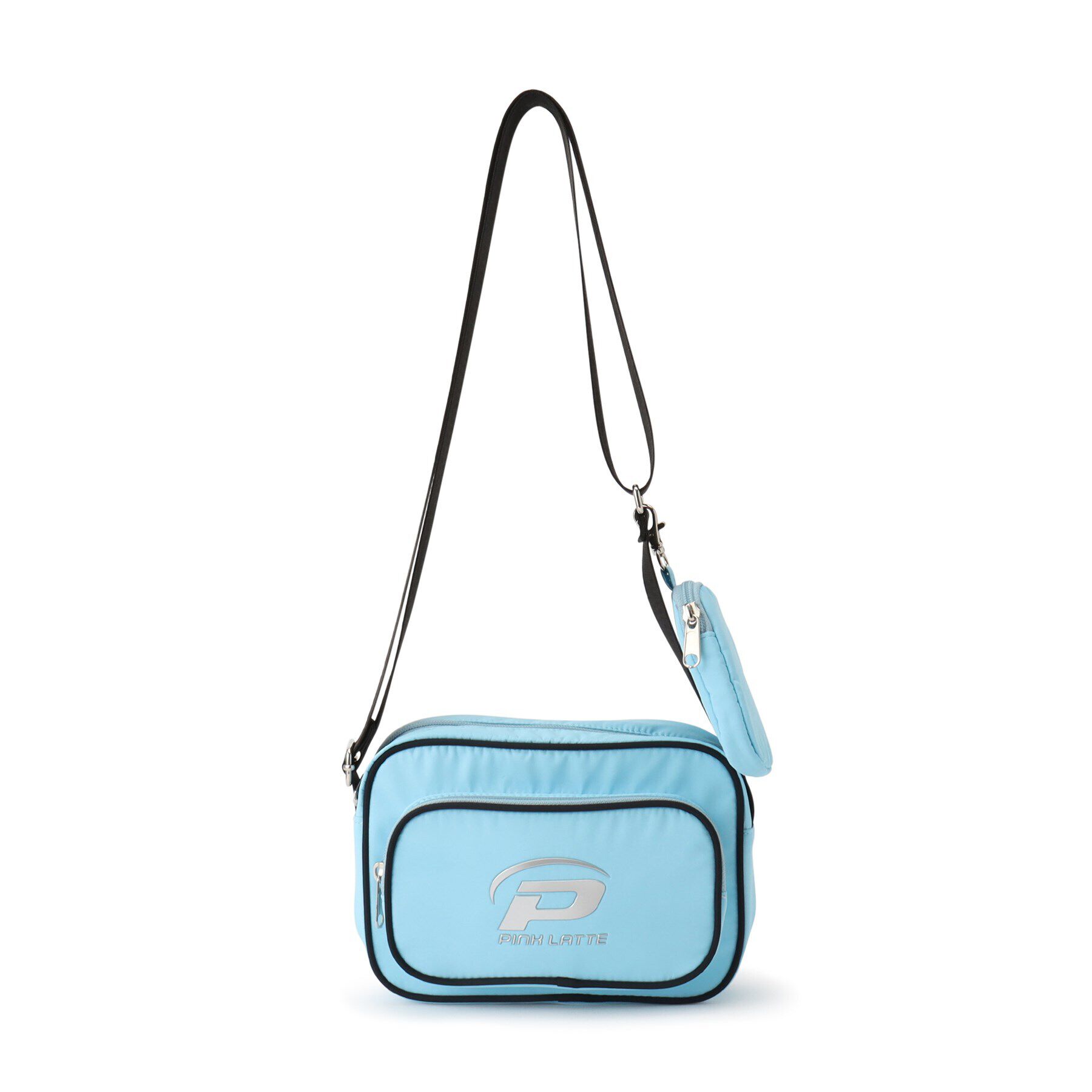PINK-latte「パイピングスクウェアショルダー」|ショルダー・メッセンジャー|