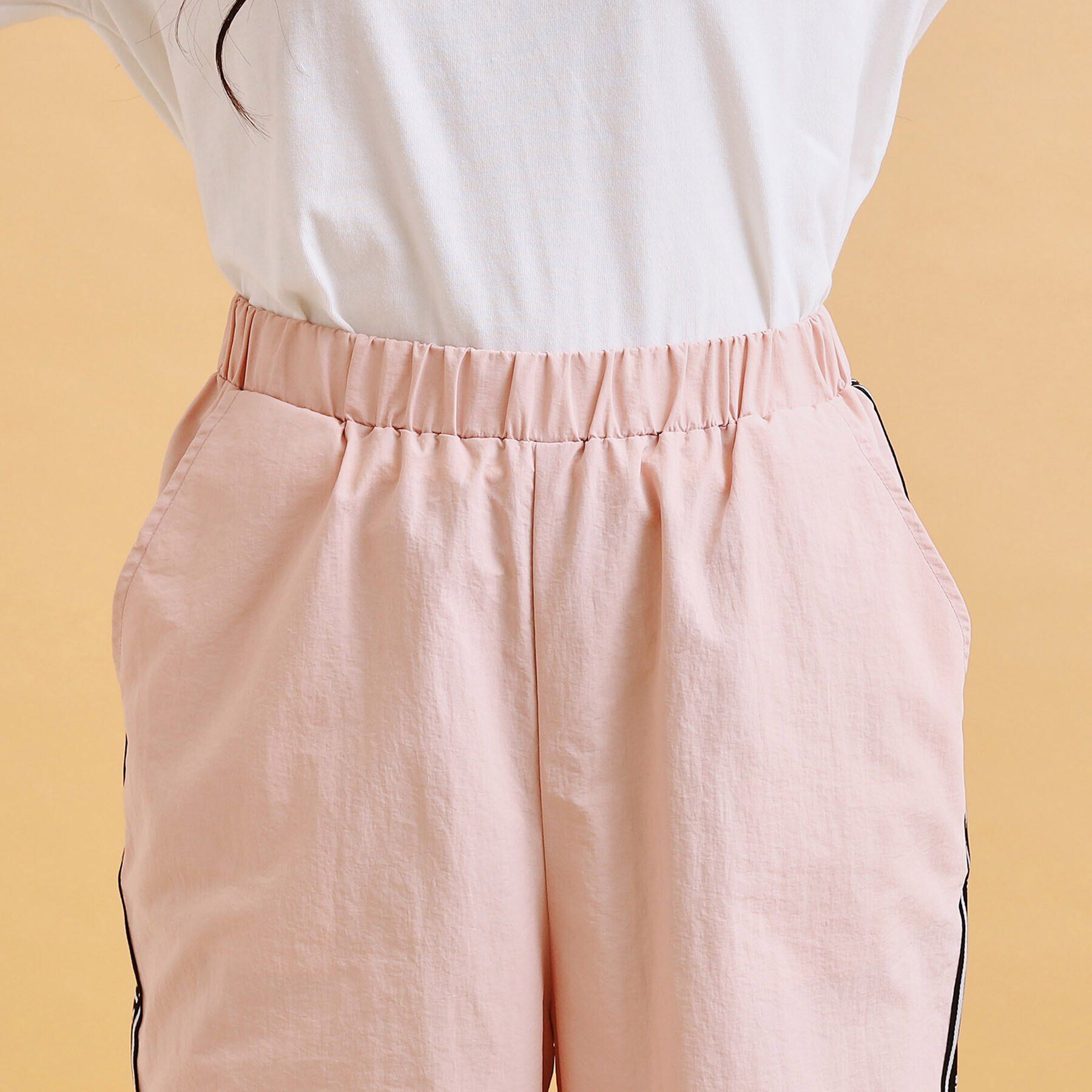 PINK-latte「ロゴラインパラシュートパンツ」|その他|