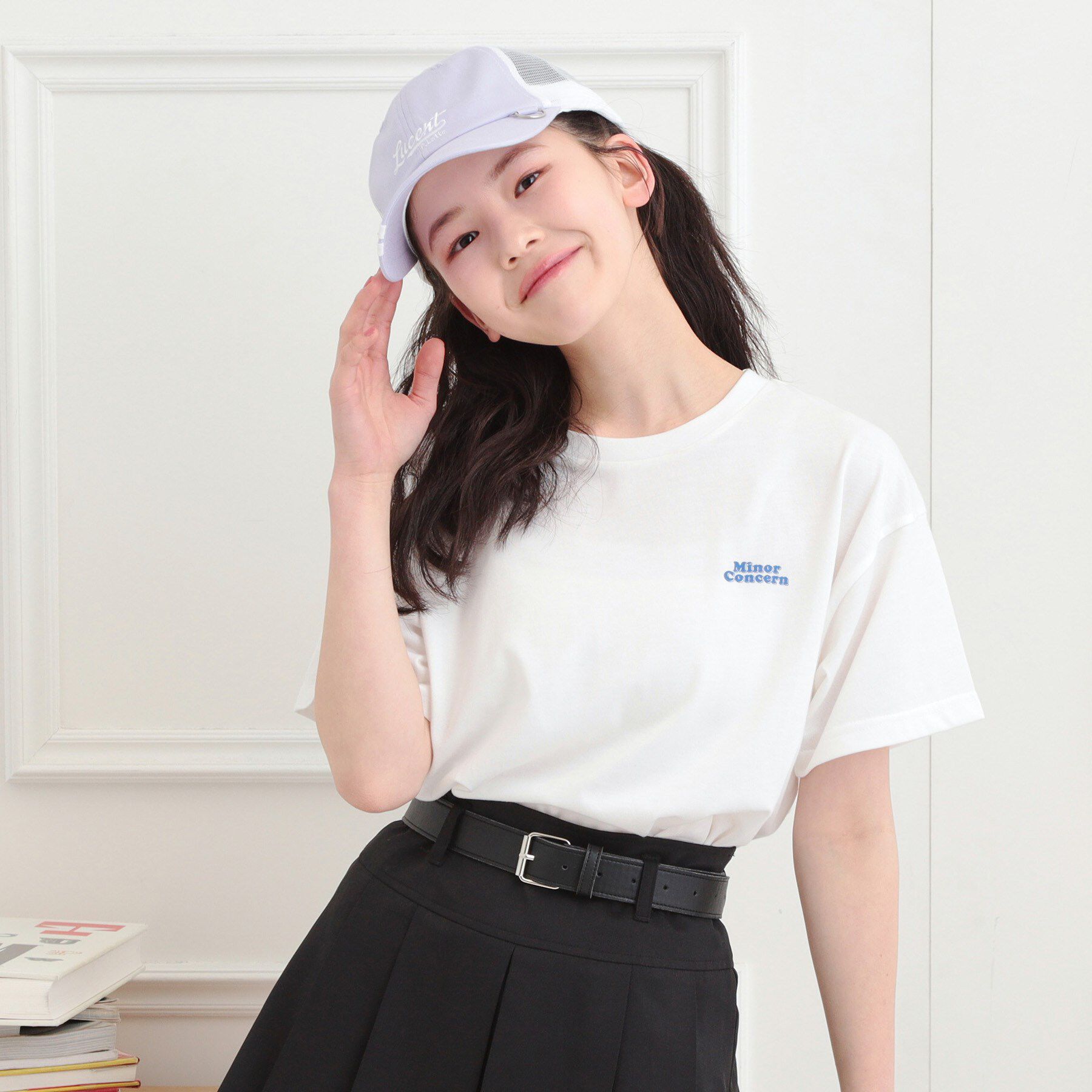 PINK-latte「バックプリントTシャツ」|Tシャツ・カットソー|オフホワイト(003