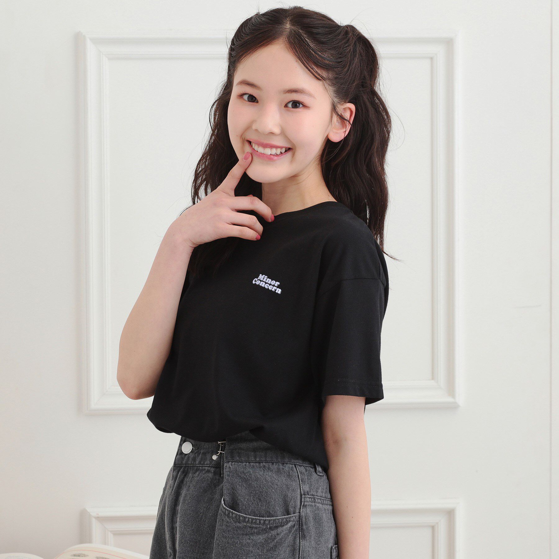 PINK-latte「バックプリントTシャツ」|Tシャツ・カットソー|