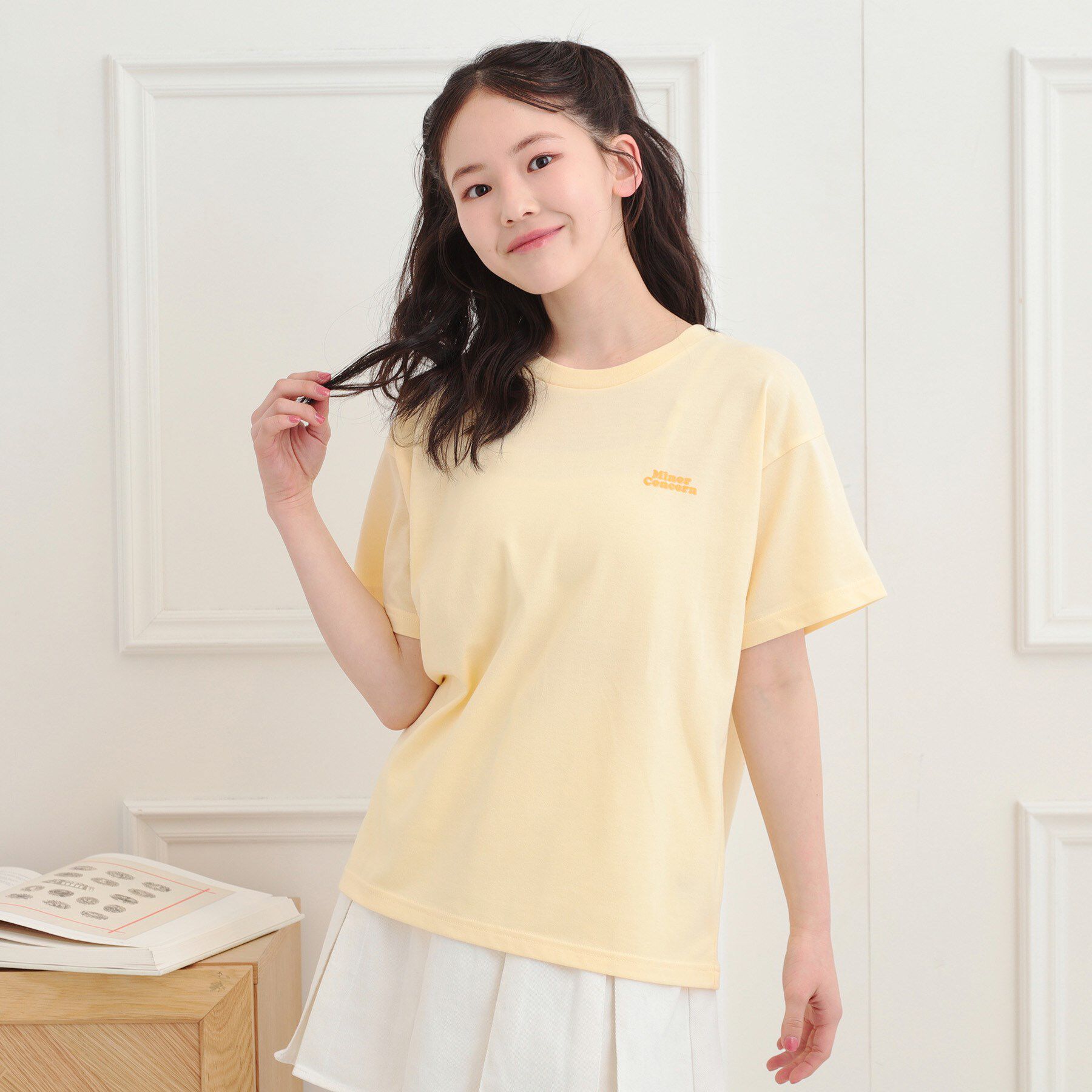 PINK-latte「バックプリントTシャツ」|Tシャツ・カットソー|