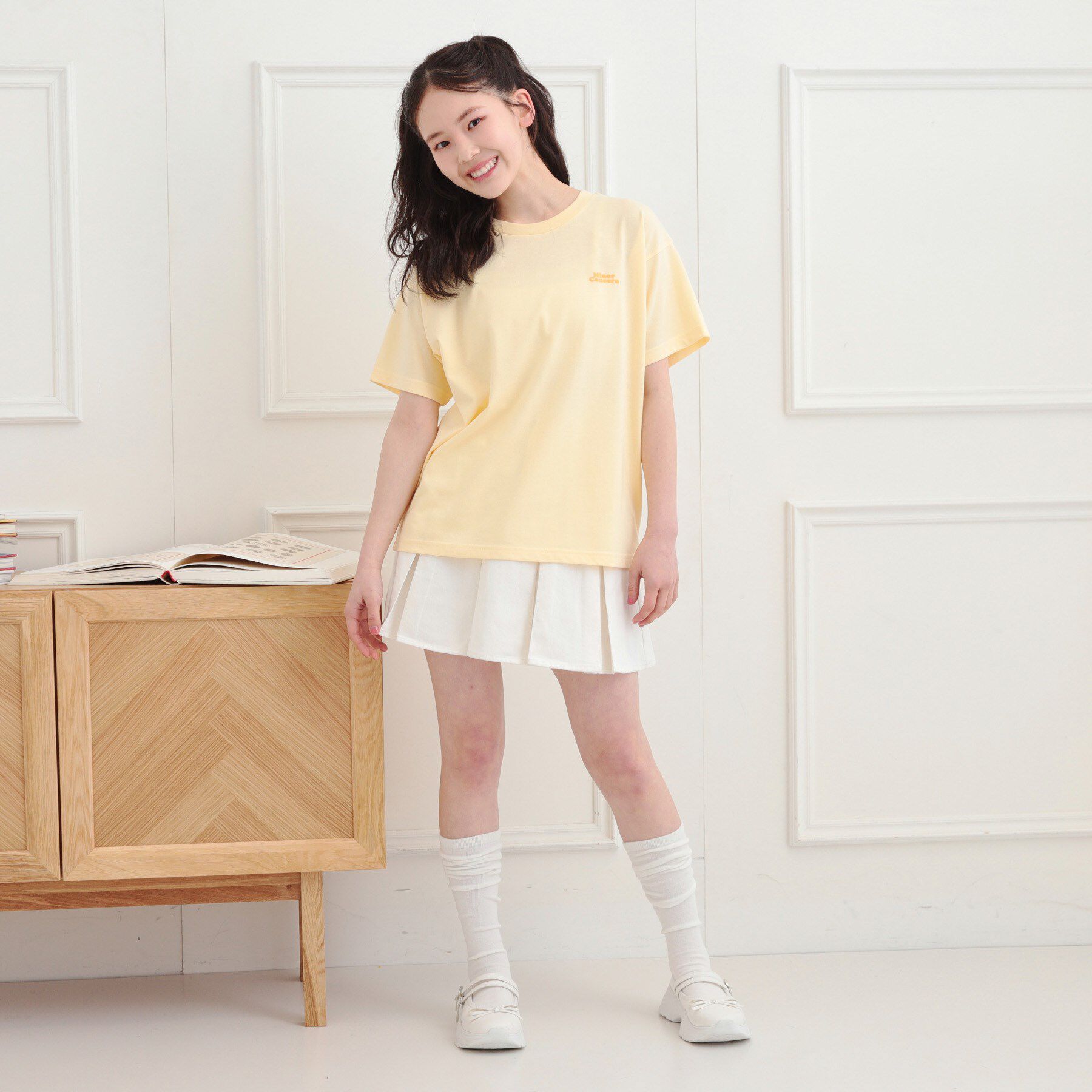 PINK-latte「バックプリントTシャツ」|Tシャツ・カットソー|