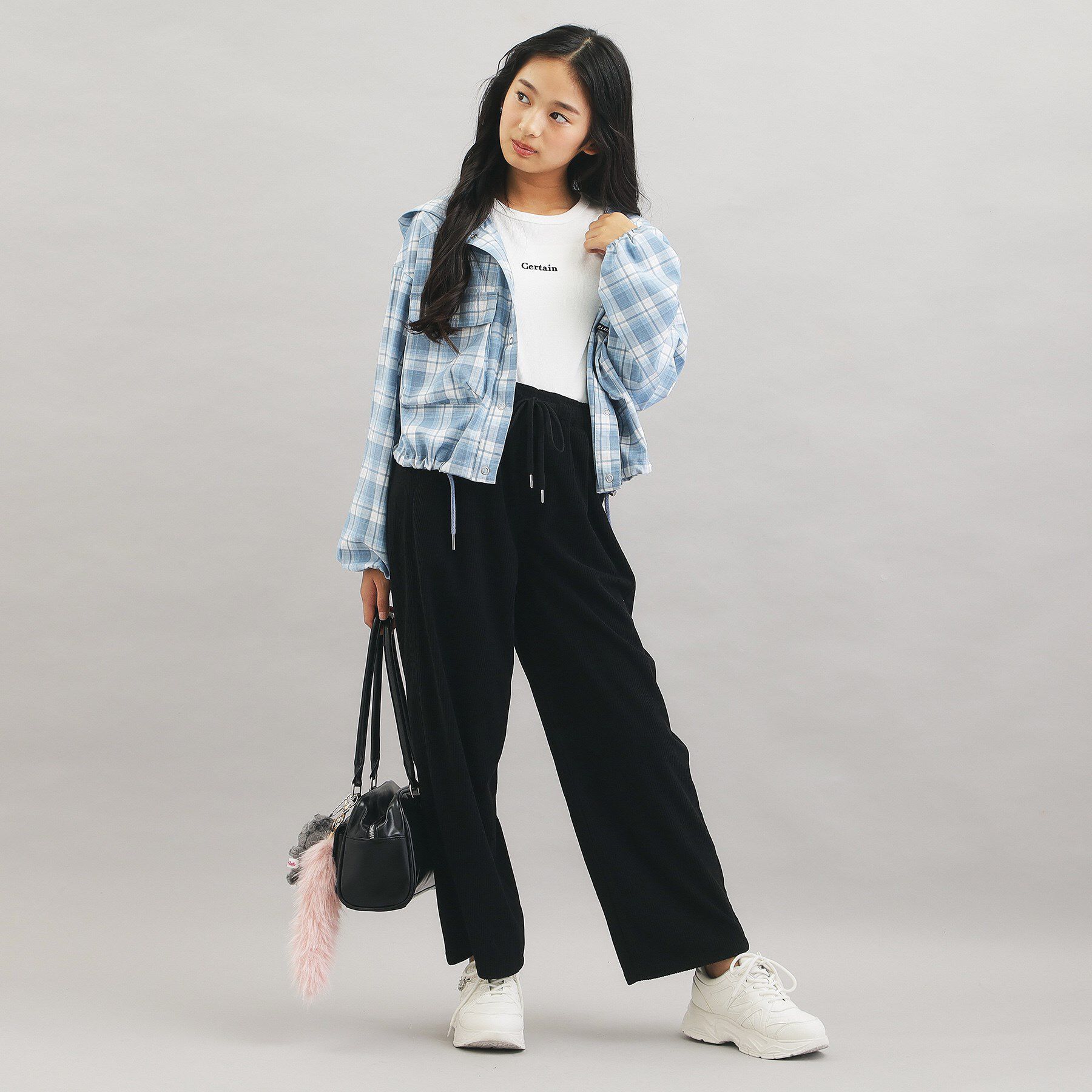 PINK-latte「コーデュロイイージーロングパンツ」|その他|