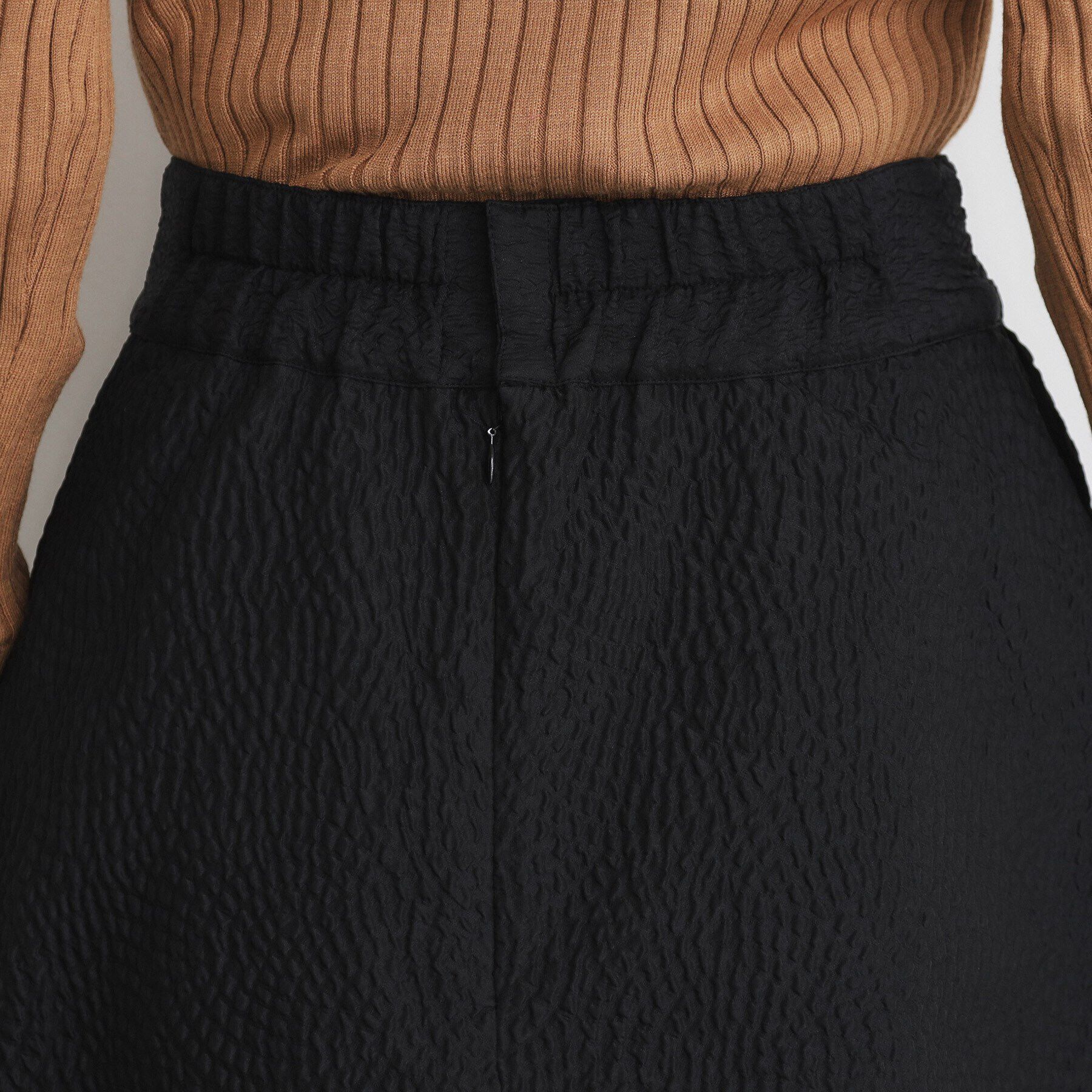 THE SHOP TK「ふくれジャカードフレアスカート」|スカート|