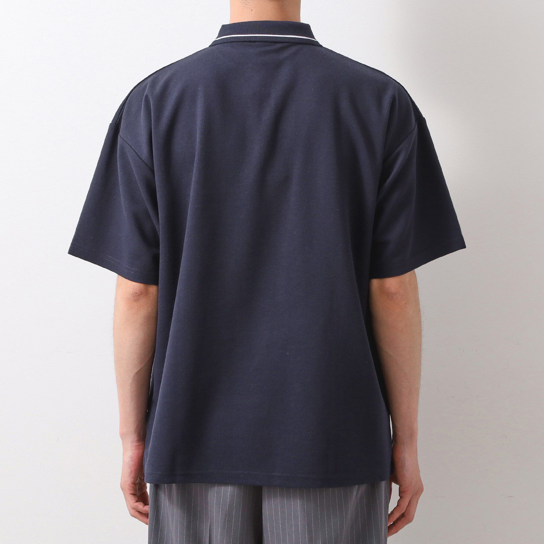 THE SHOP TK「サガラ刺繍半袖ポロシャツ　【洗濯機OK/ユニセックス】」|ポロシャツ|