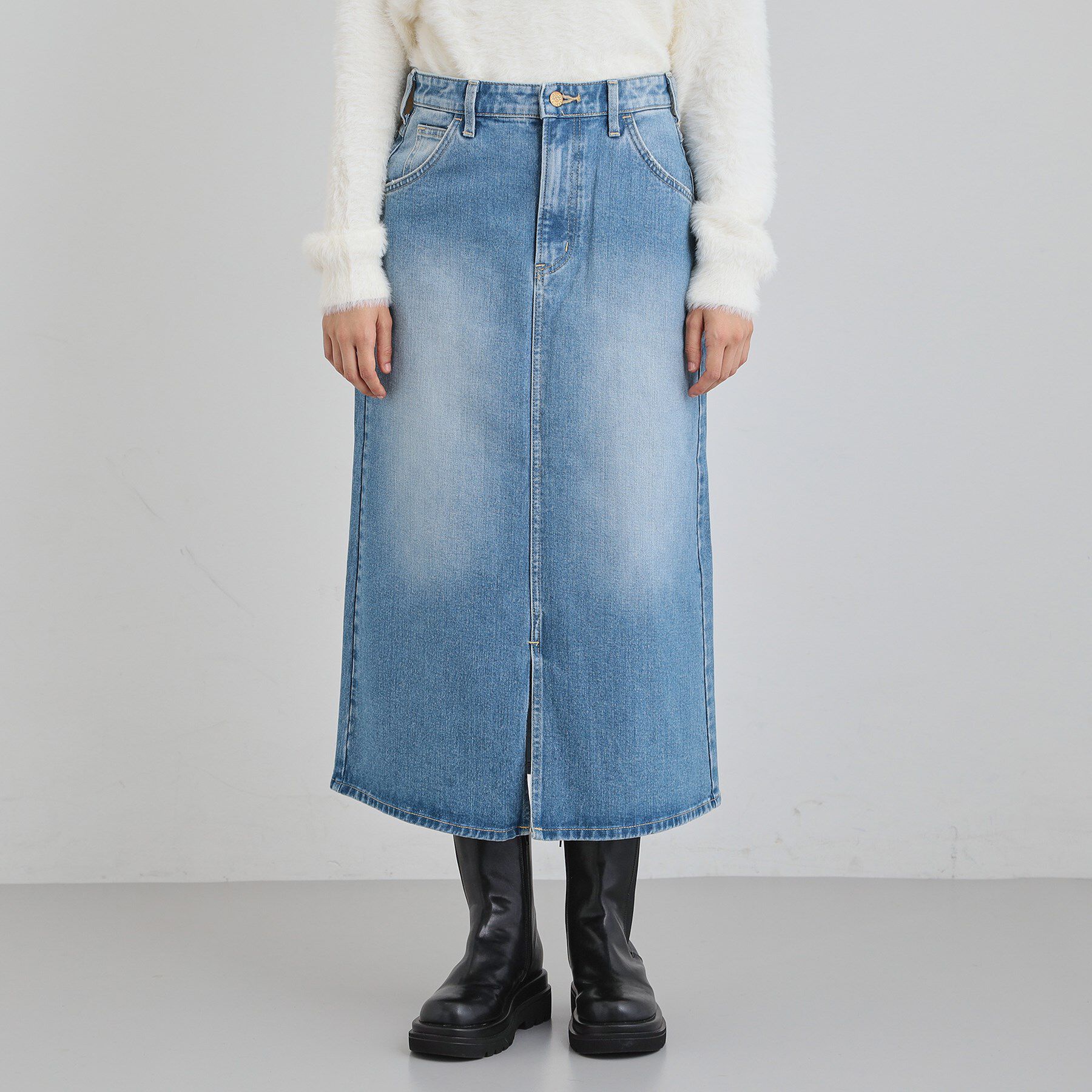 THE SHOP TK「【Lee】デニムスカート」|スカート|