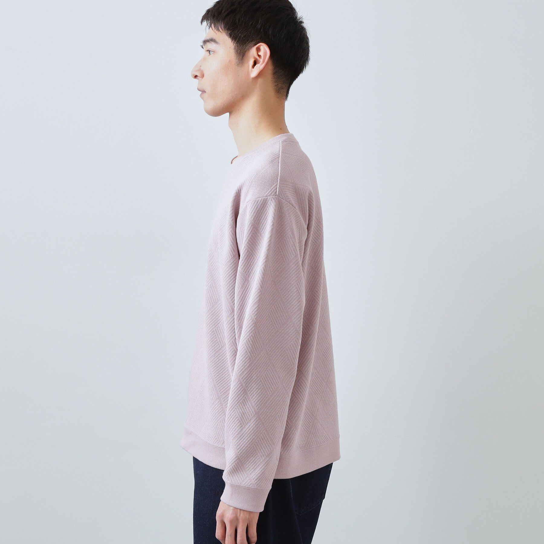 THE SHOP TK「ジャガードリンクススウエット」|パーカー|