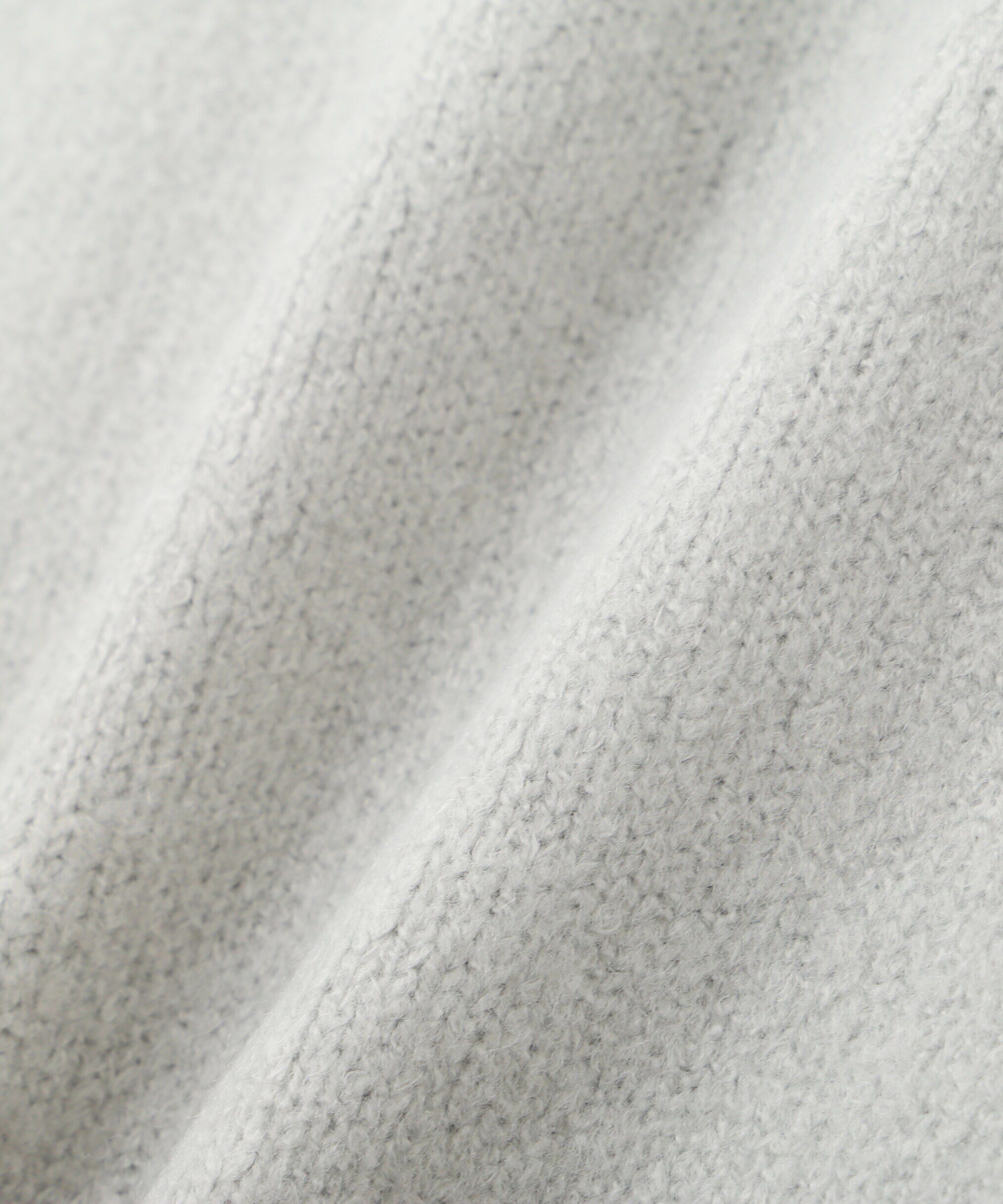  「ブークレハイネックチュニックニット」|ニット・セーター|