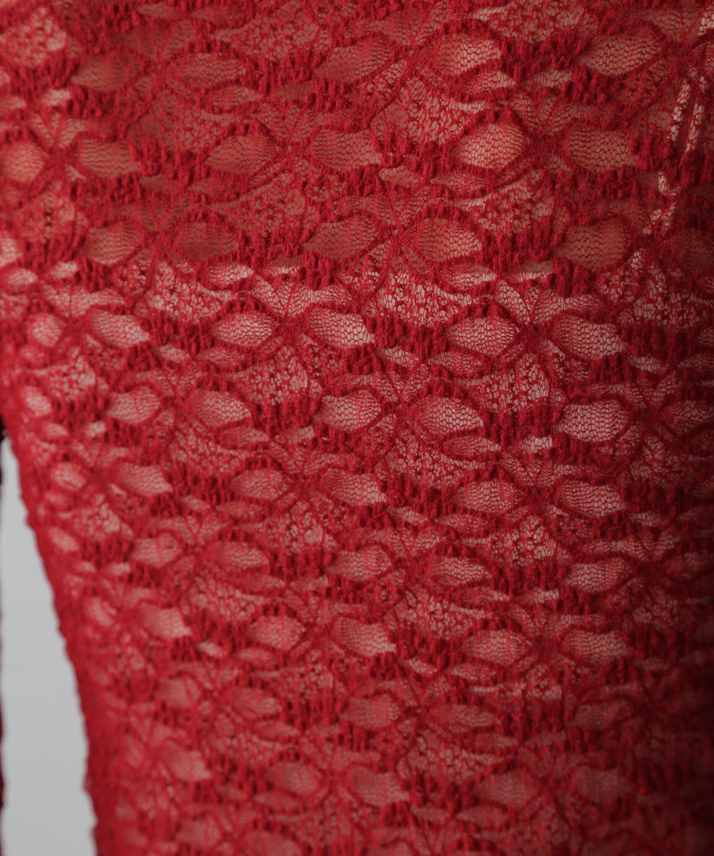  「ショート丈レーストップス」|Tシャツ・カットソー|