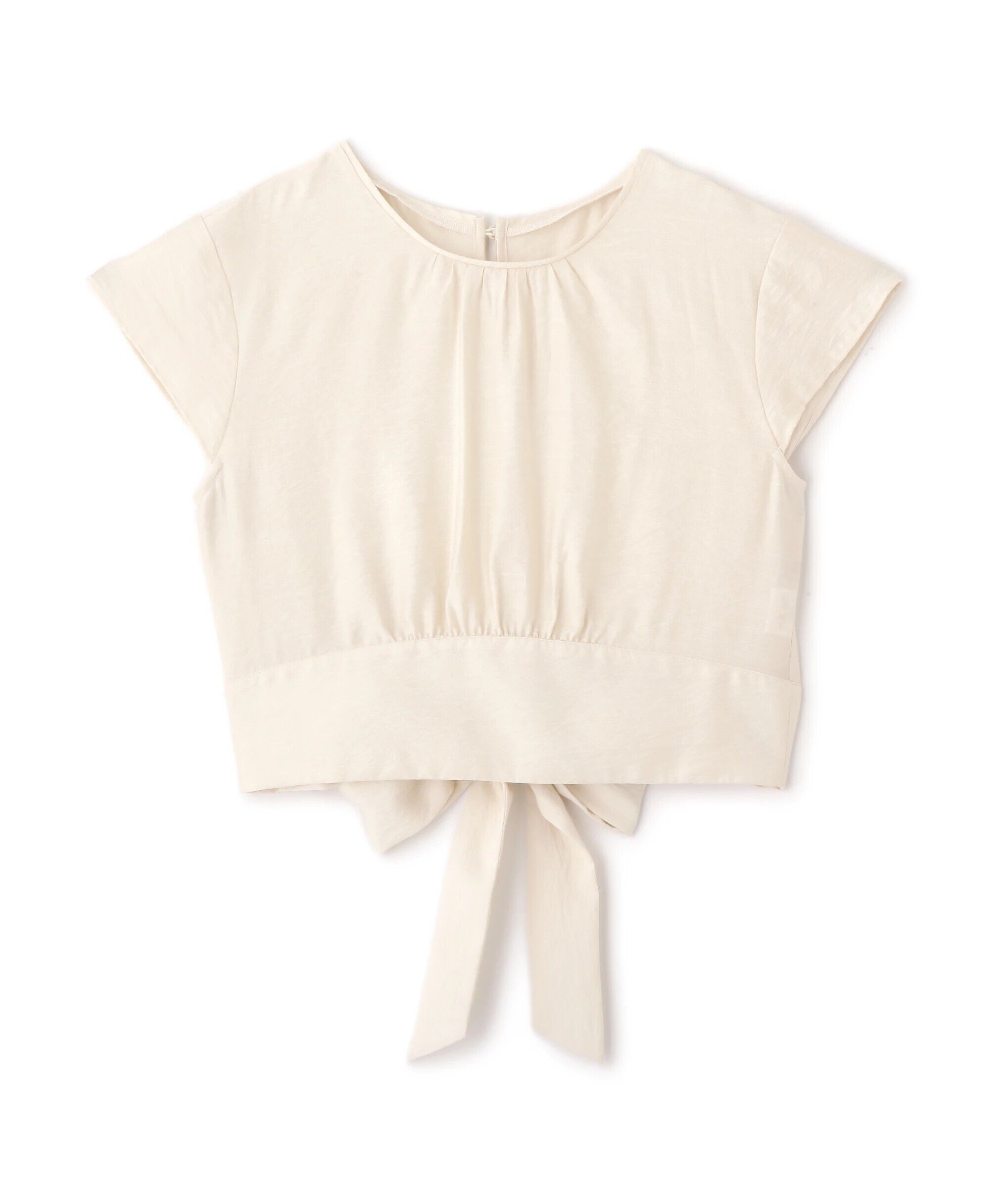  「バックリボンフレンチブラウス」|シャツ・ブラウス|