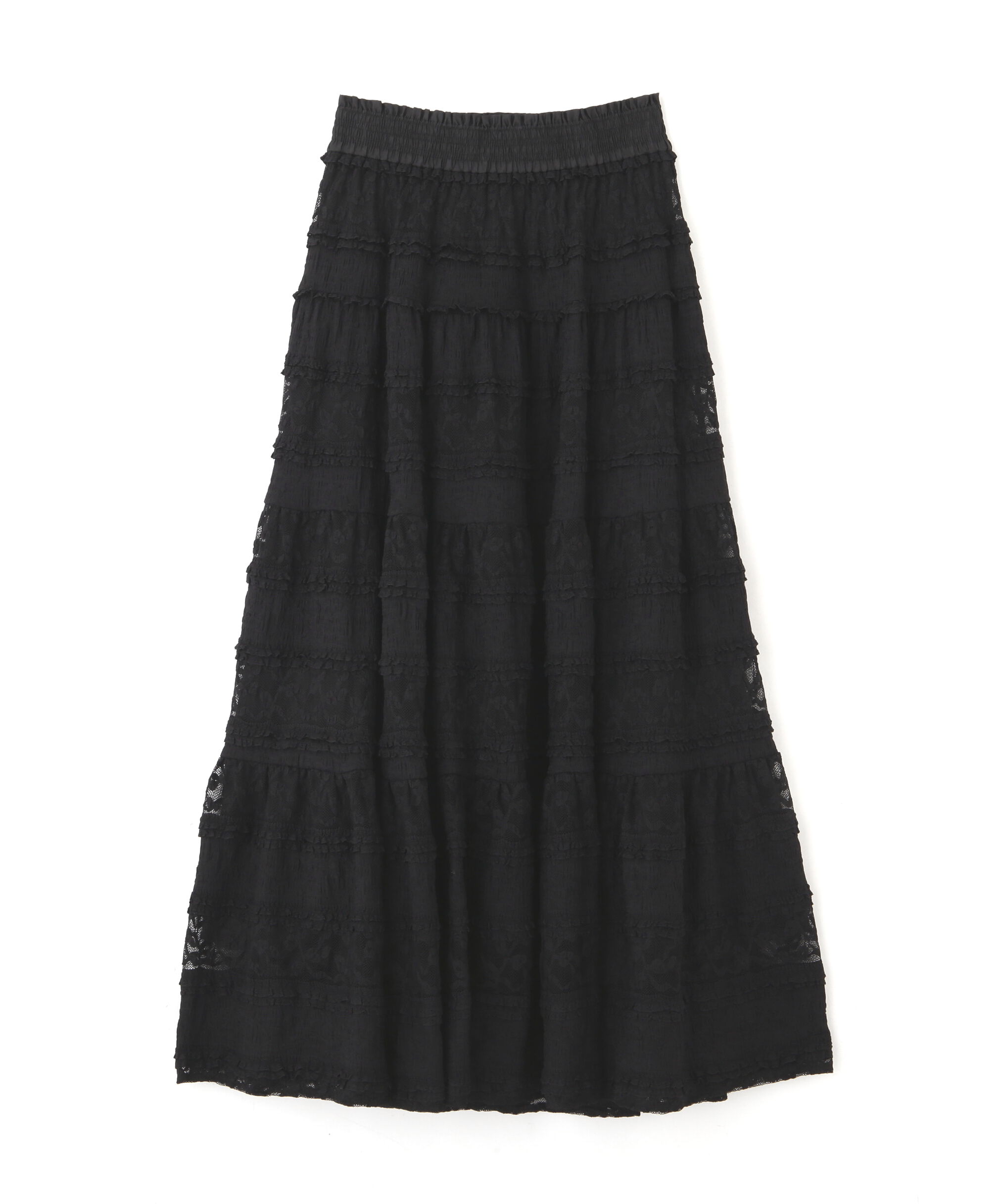  「ティアードレーススカート」|スカート|