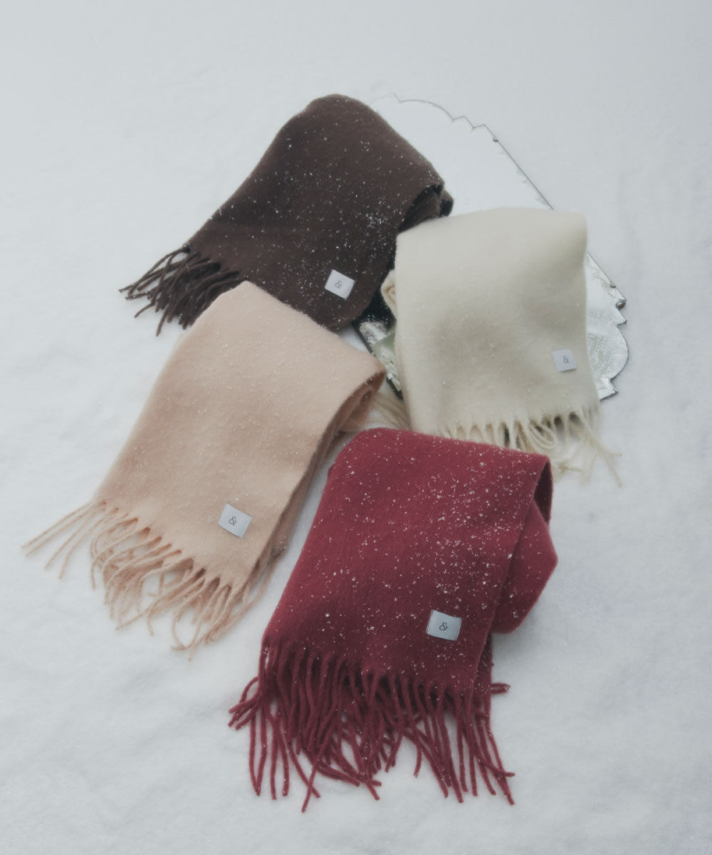  「［WEB限定］ソフトタッチブークレーマフラー」|バンダナ・スカーフ|