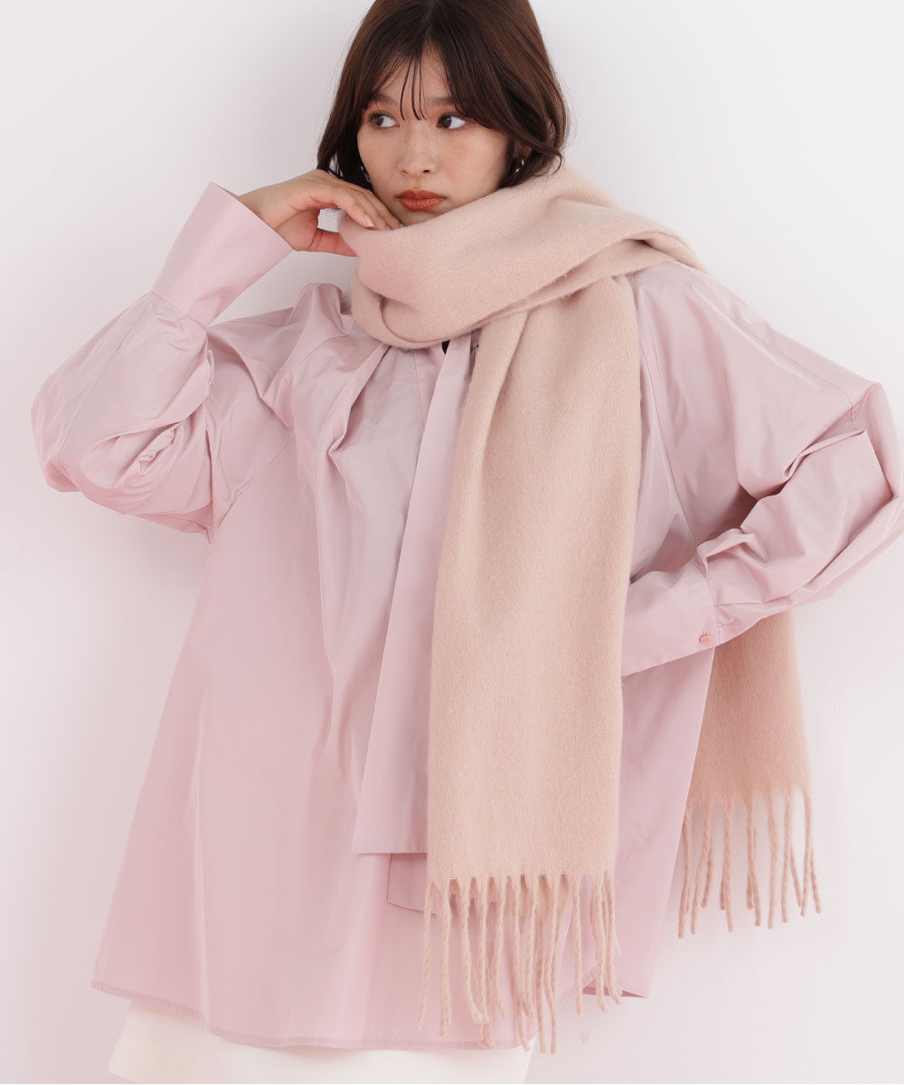  「［WEB限定］ソフトタッチブークレーマフラー」|バンダナ・スカーフ|