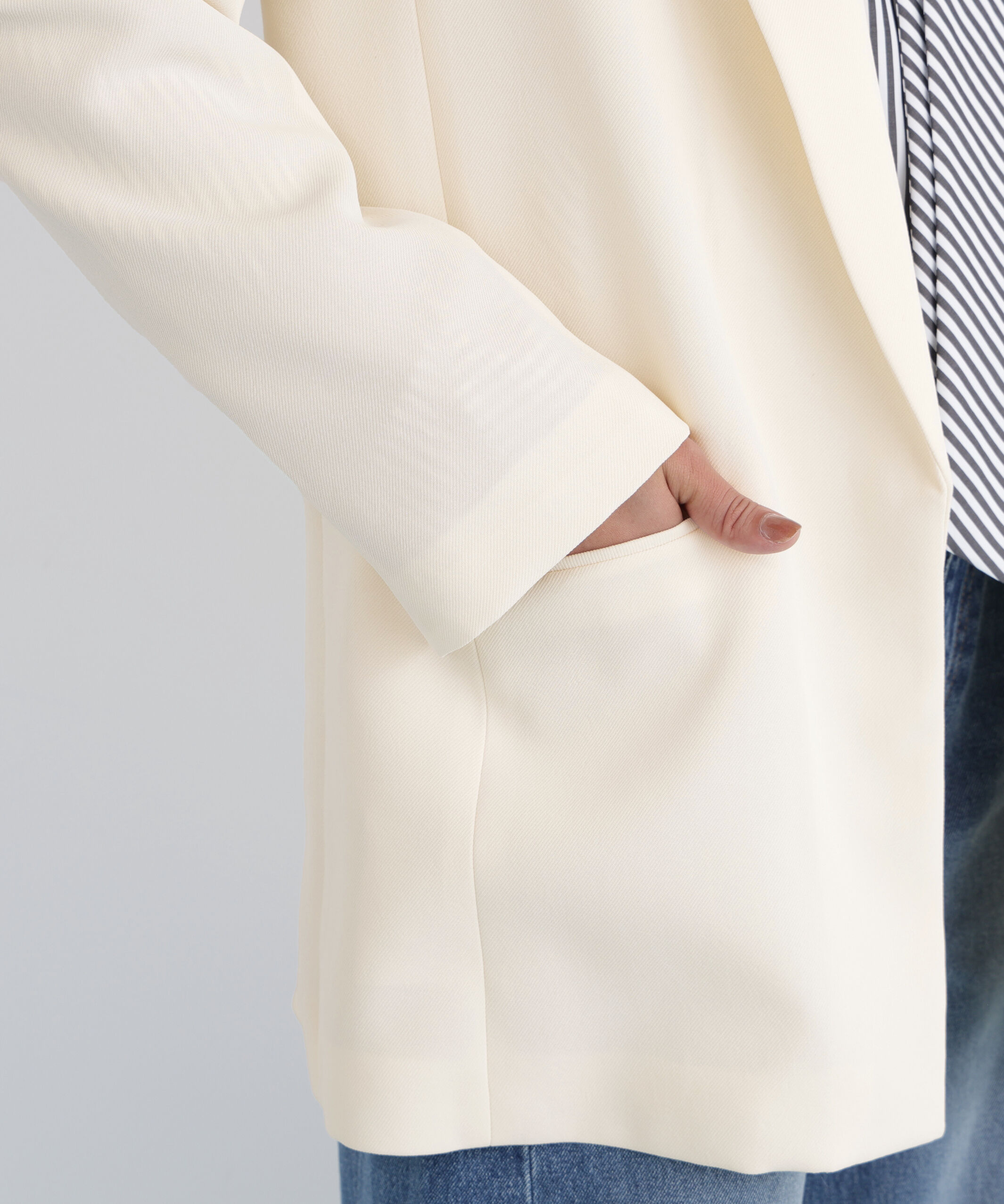  「ストライプスリーブジャケット」|その他|