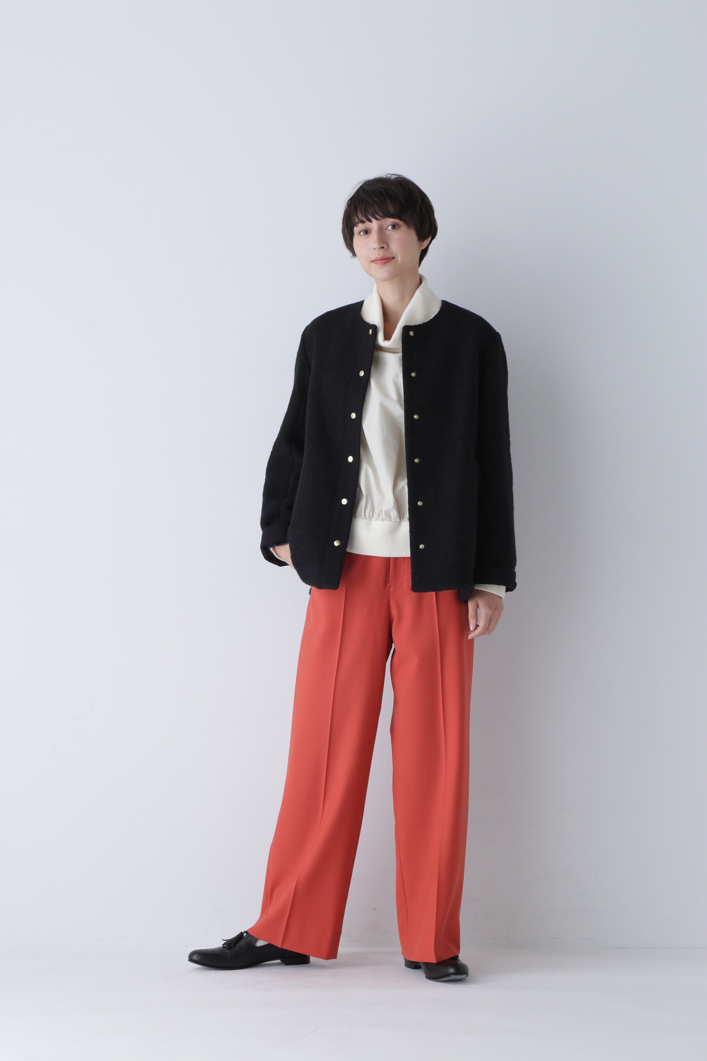  「◆ホールガーメント片畦ニットベスト」|ニット・セーター|