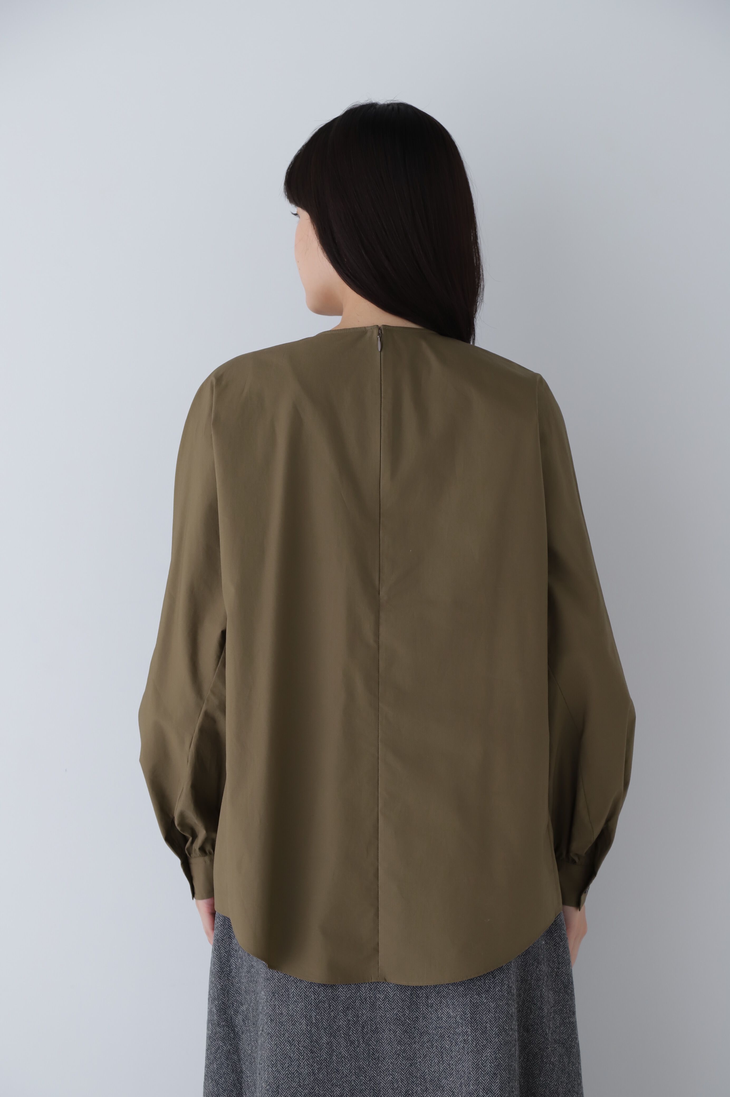  「◆タイプライタークロスブラウス」|シャツ・ブラウス|