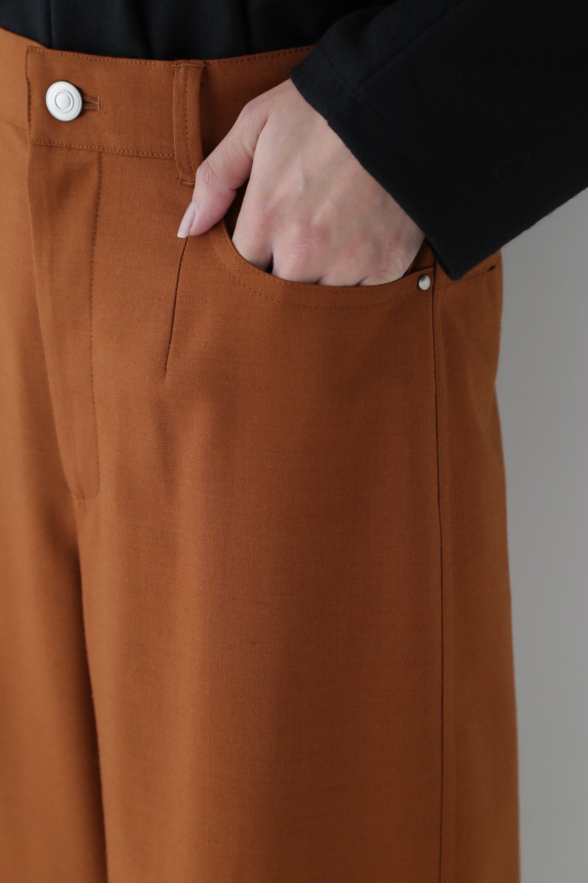  「◆先染めツイルストレッチカラーパンツ」|その他|