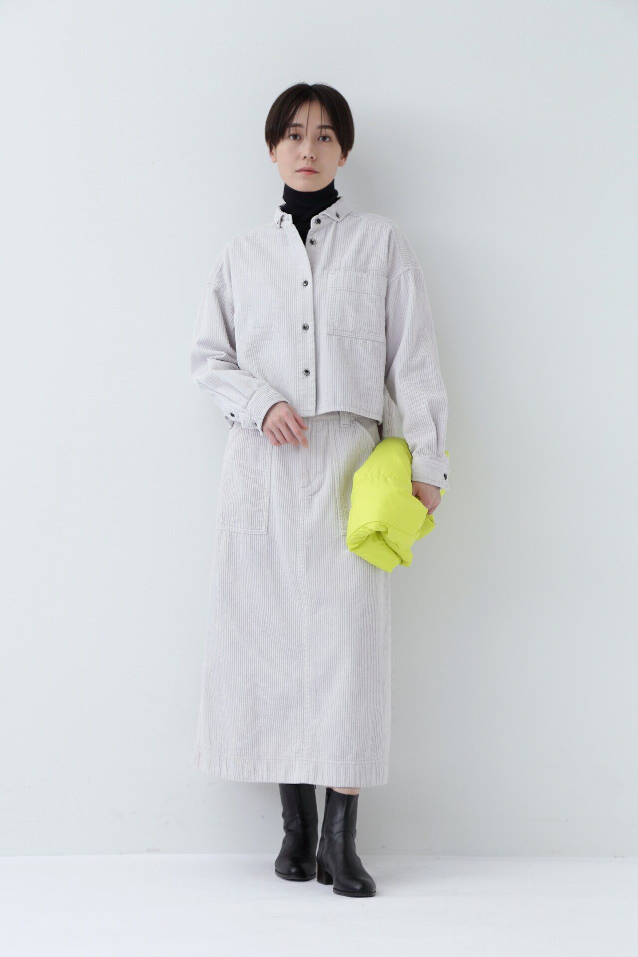  「コーデュロイスカート」|スカート|